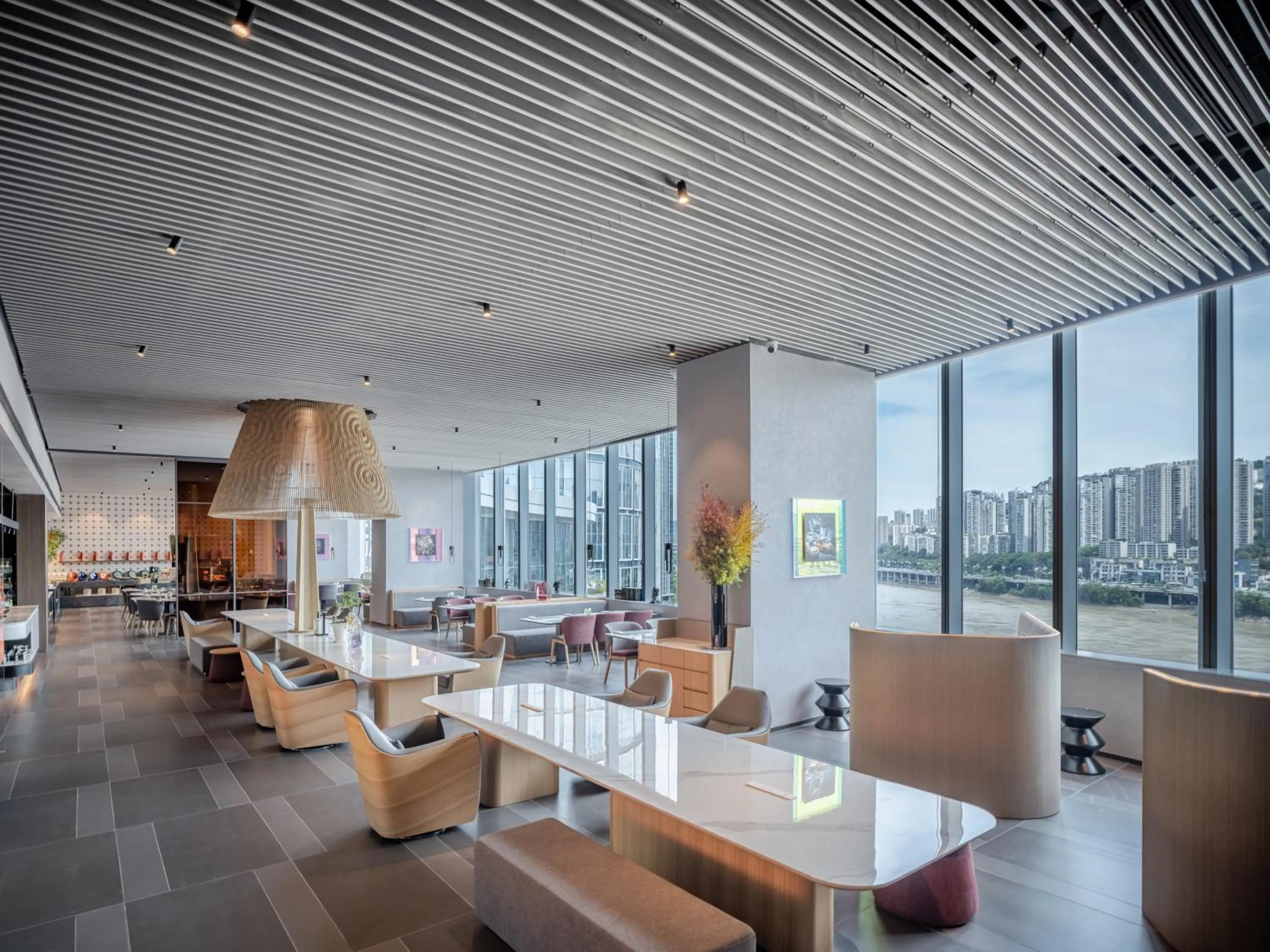 Restaurant/places to eat in Pagoda Hotel Of SSAW ChongQing International Land-sea