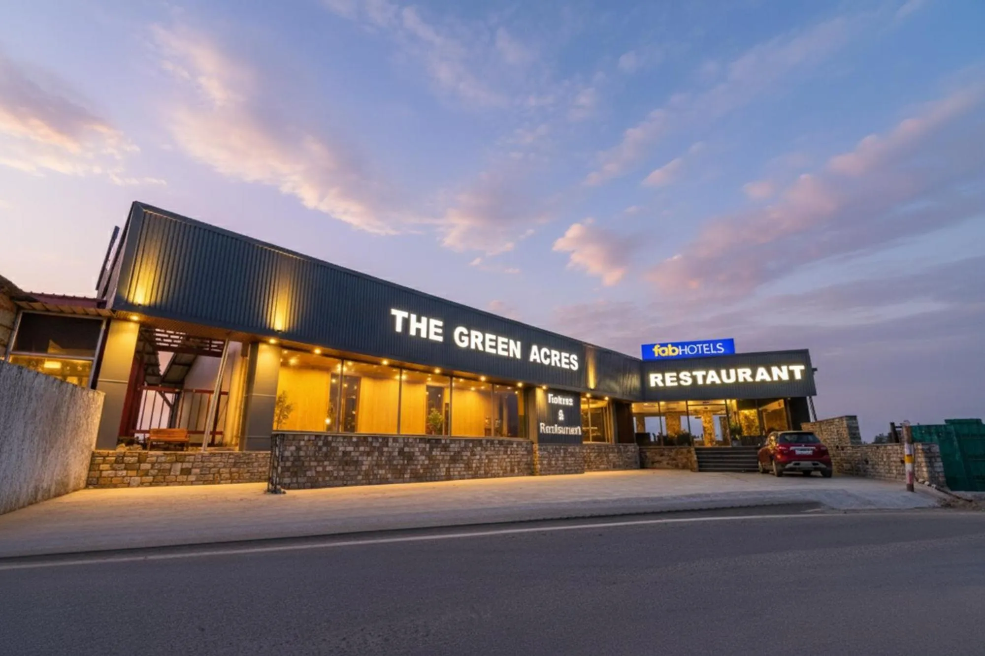 Property building in FabHotel Green Acres