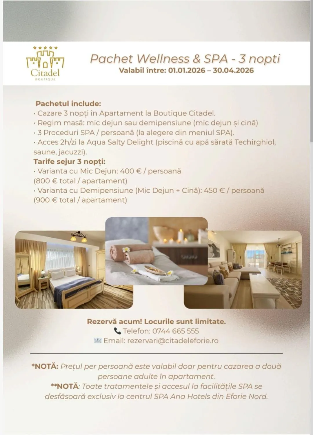 Spa and wellness centre/facilities in Boutique Citadel