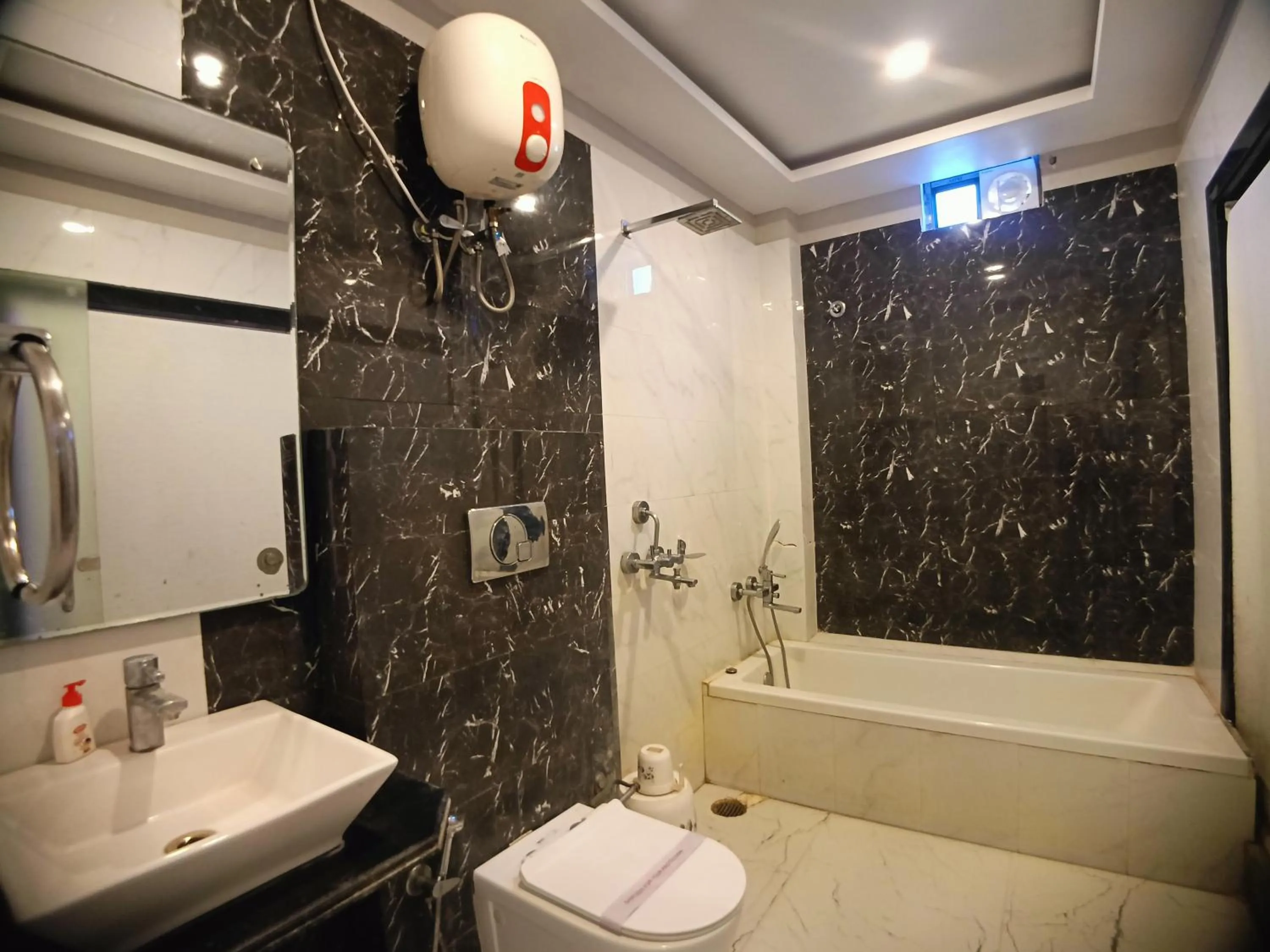 Bathroom in Samudra Bilas Resort, Mandarmoni