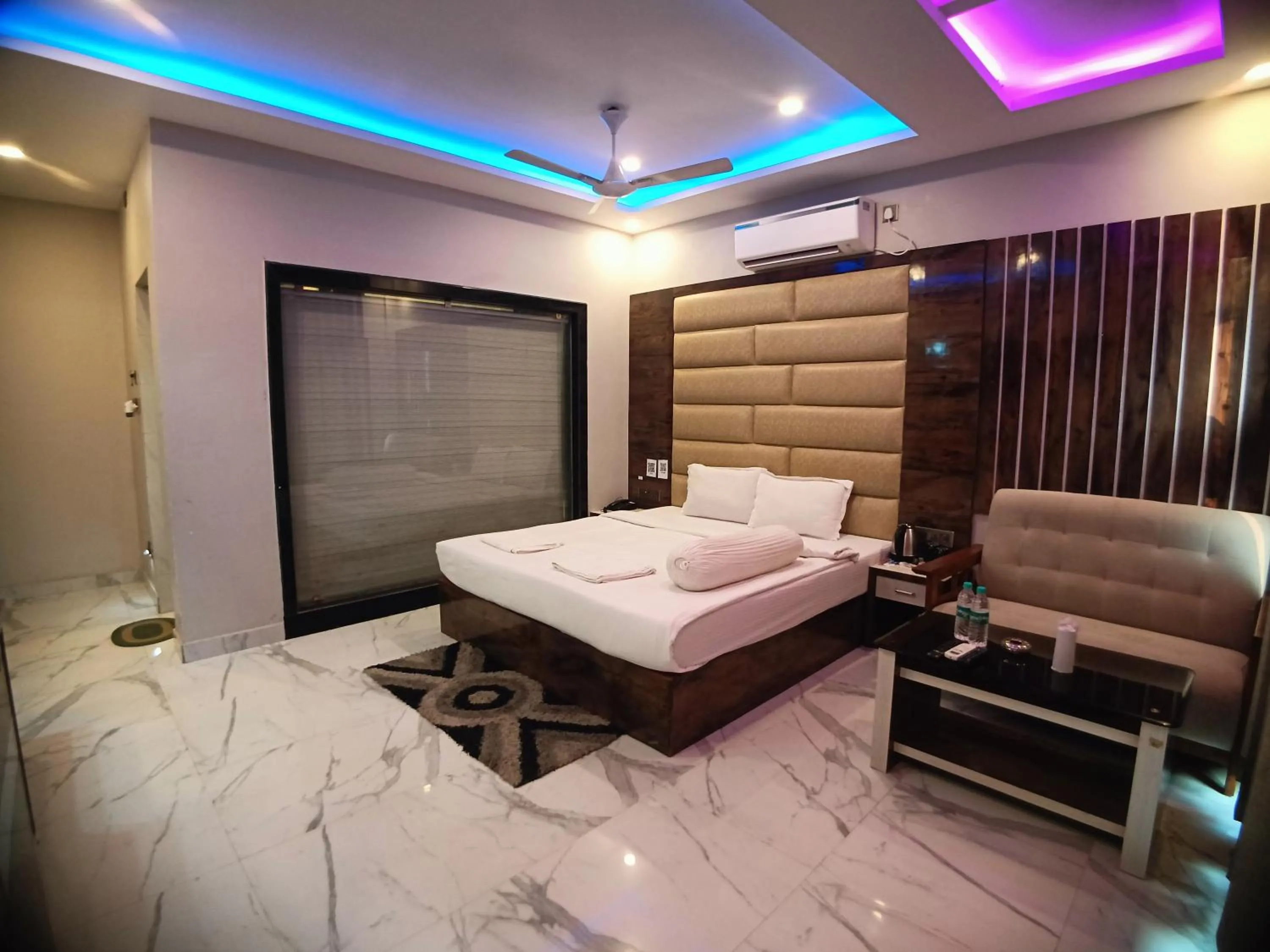 Bed in Samudra Bilas Resort, Mandarmoni