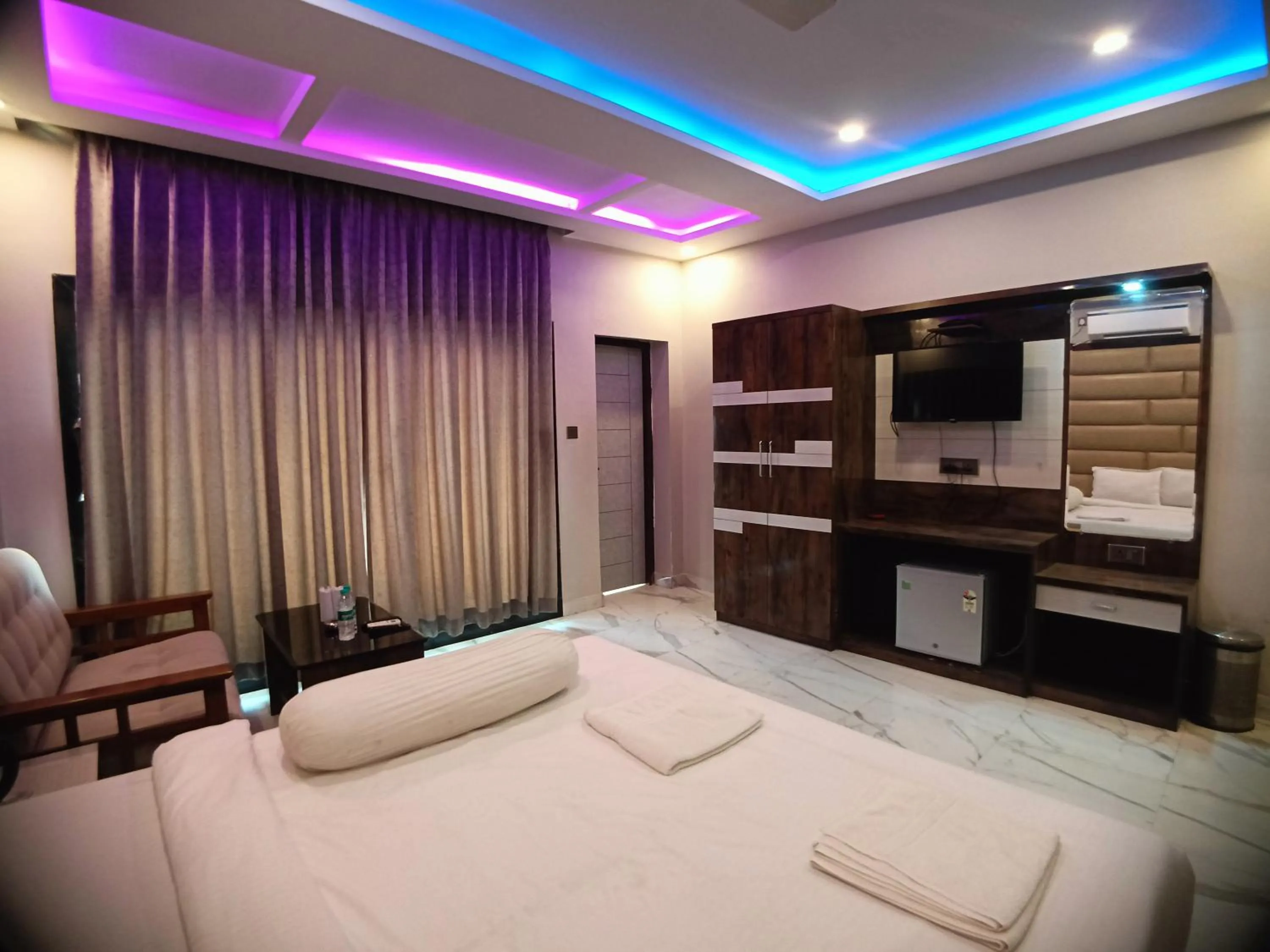 Bed in Samudra Bilas Resort, Mandarmoni