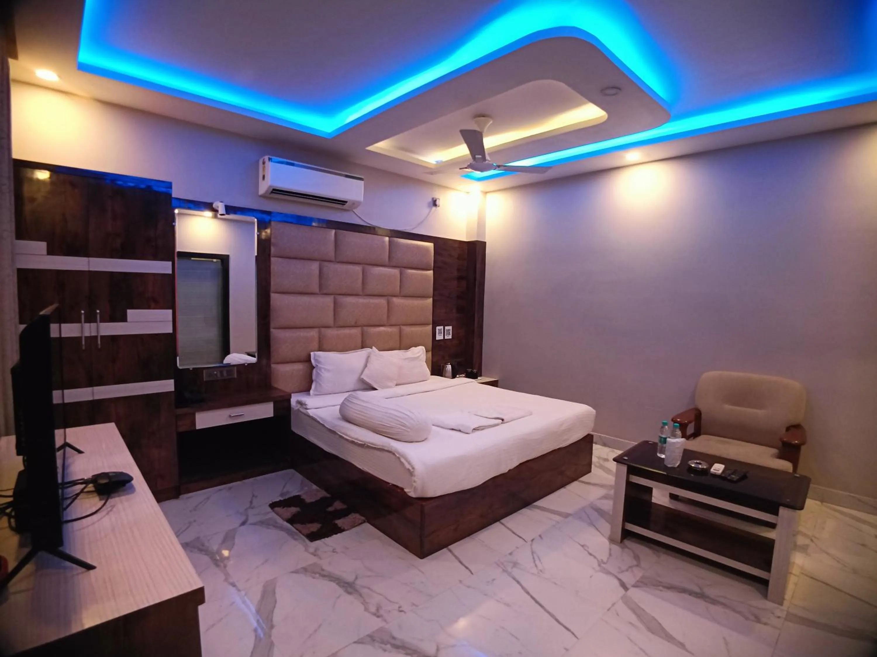 Bed in Samudra Bilas Resort, Mandarmoni