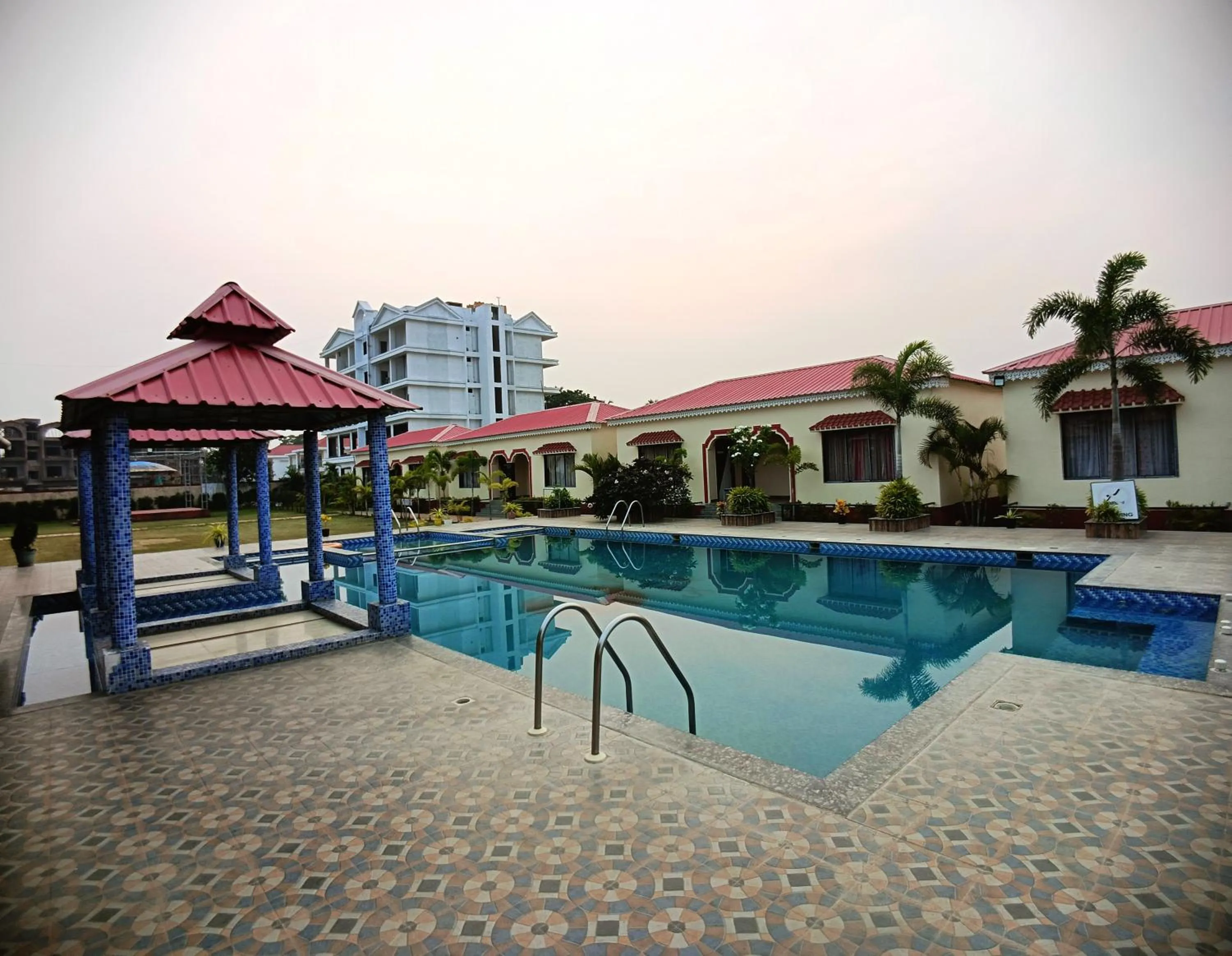 Swimming pool in Samudra Bilas Resort, Mandarmoni