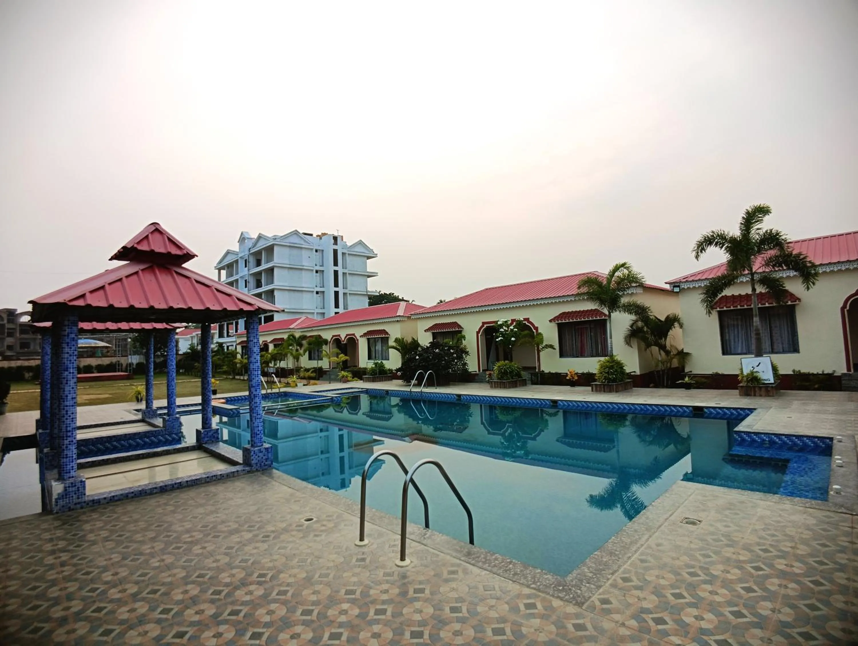 Swimming pool in Samudra Bilas Resort, Mandarmoni