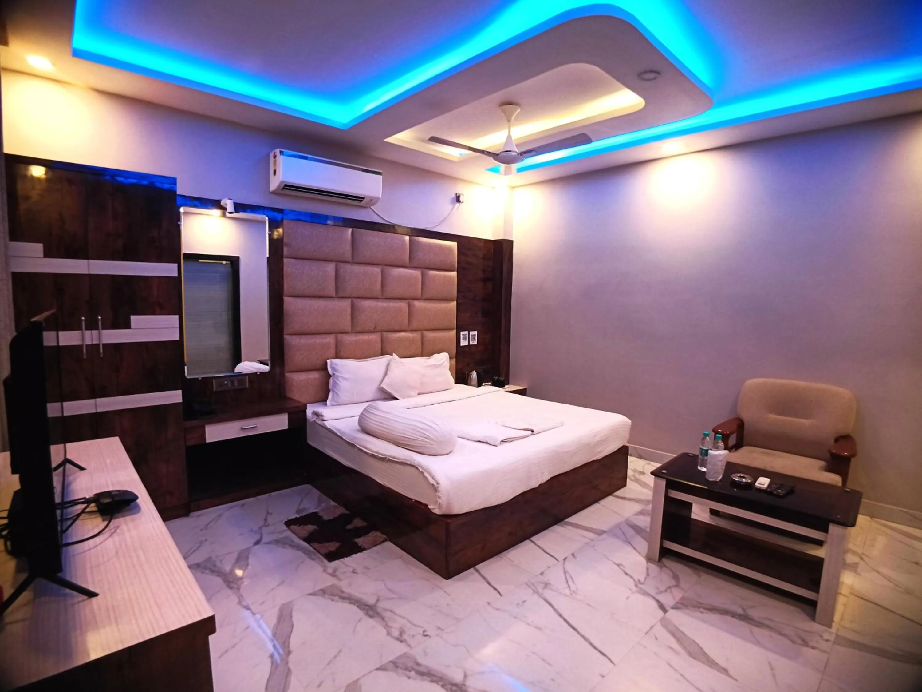 Bed in Samudra Bilas Resort, Mandarmoni