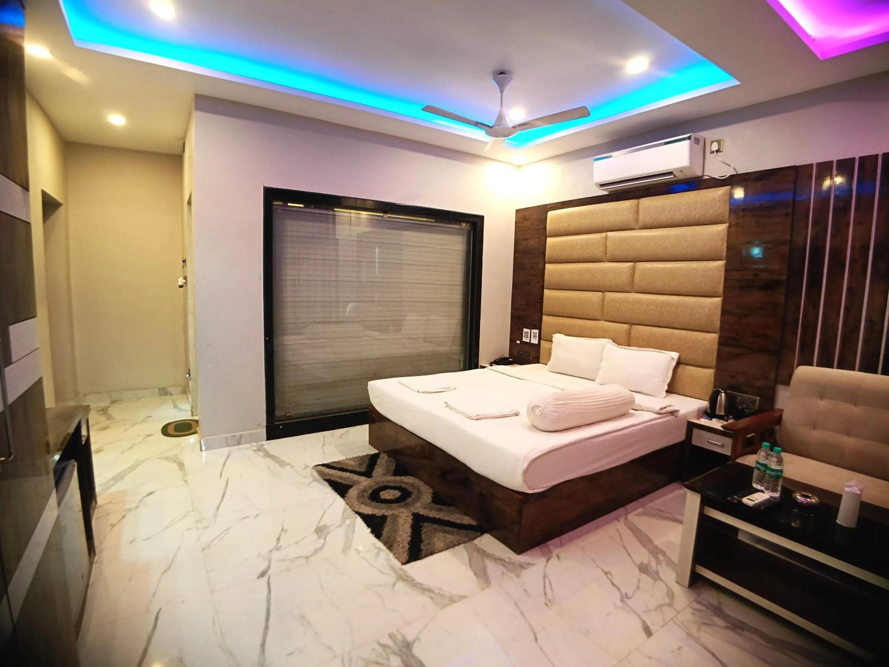 Bed in Samudra Bilas Resort, Mandarmoni