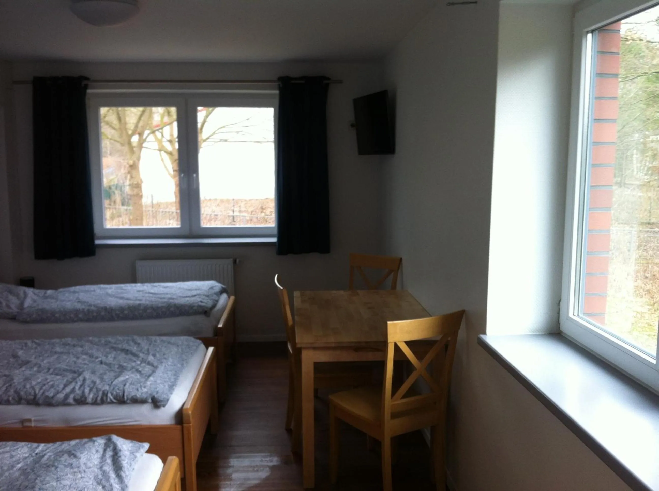 Photo of the whole room, Bed in Hansehus