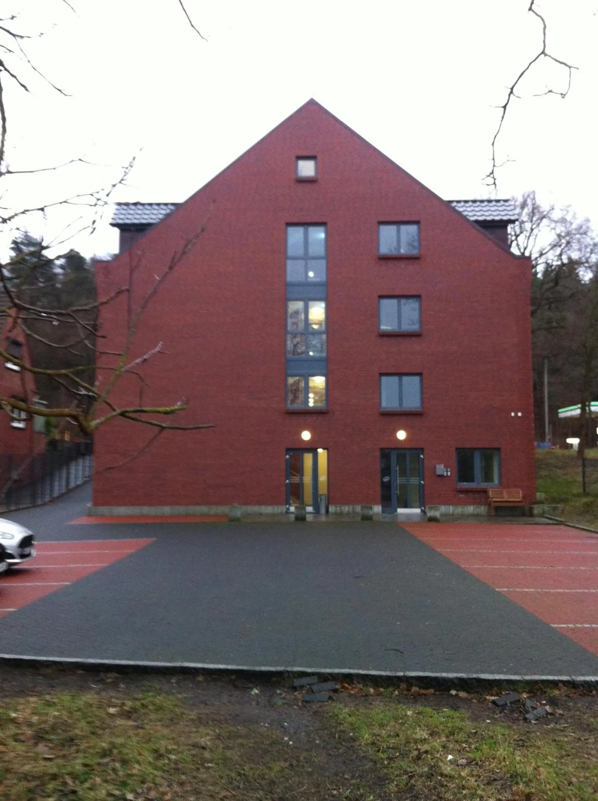 Facade/entrance in Hansehus