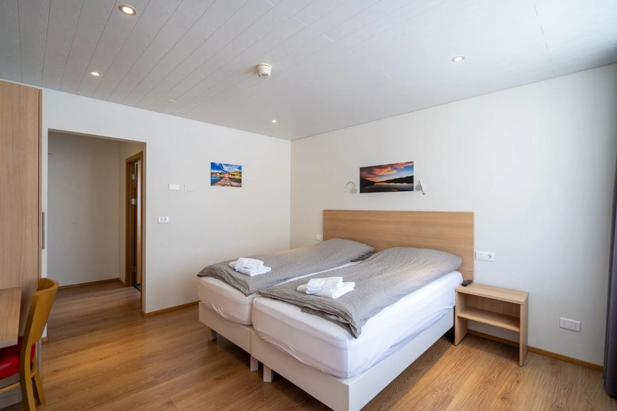 Bedroom, Bed in Hotel Eskifjörður