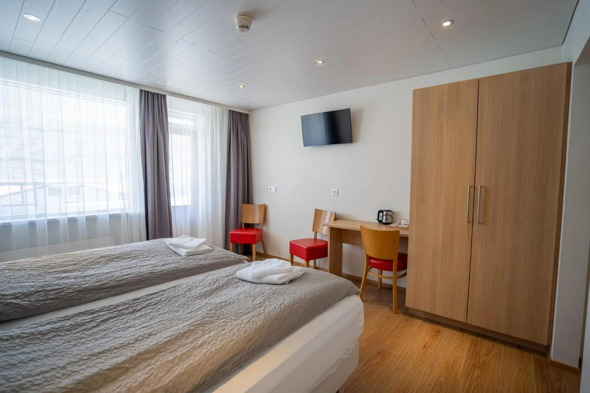 Bedroom, Bed in Hotel Eskifjörður