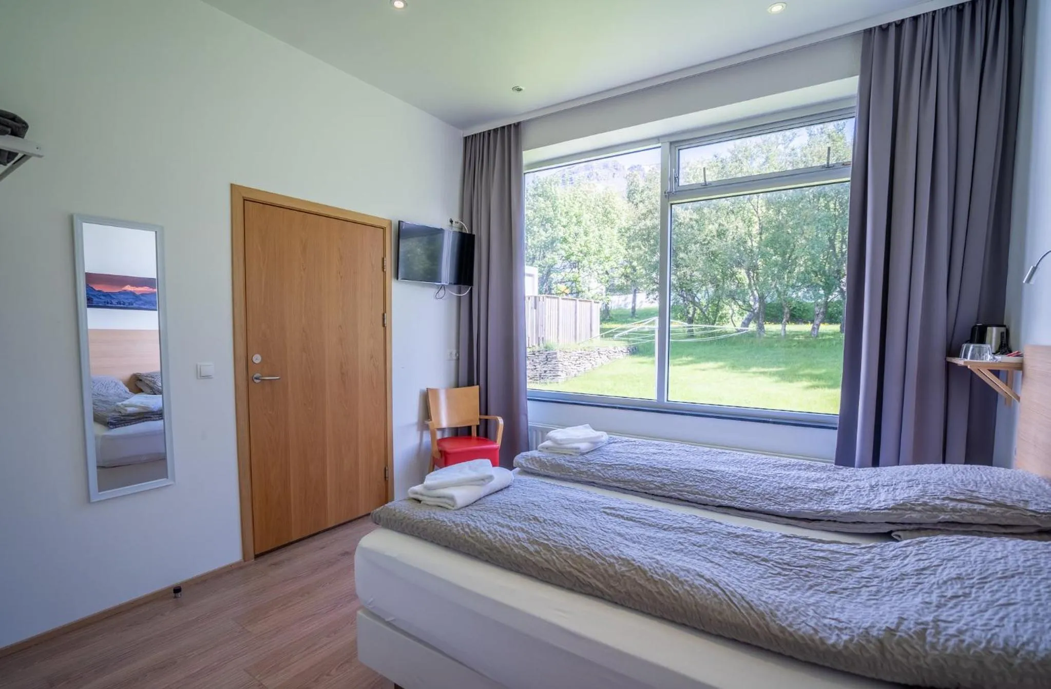 Bedroom, Bed in Hotel Eskifjörður