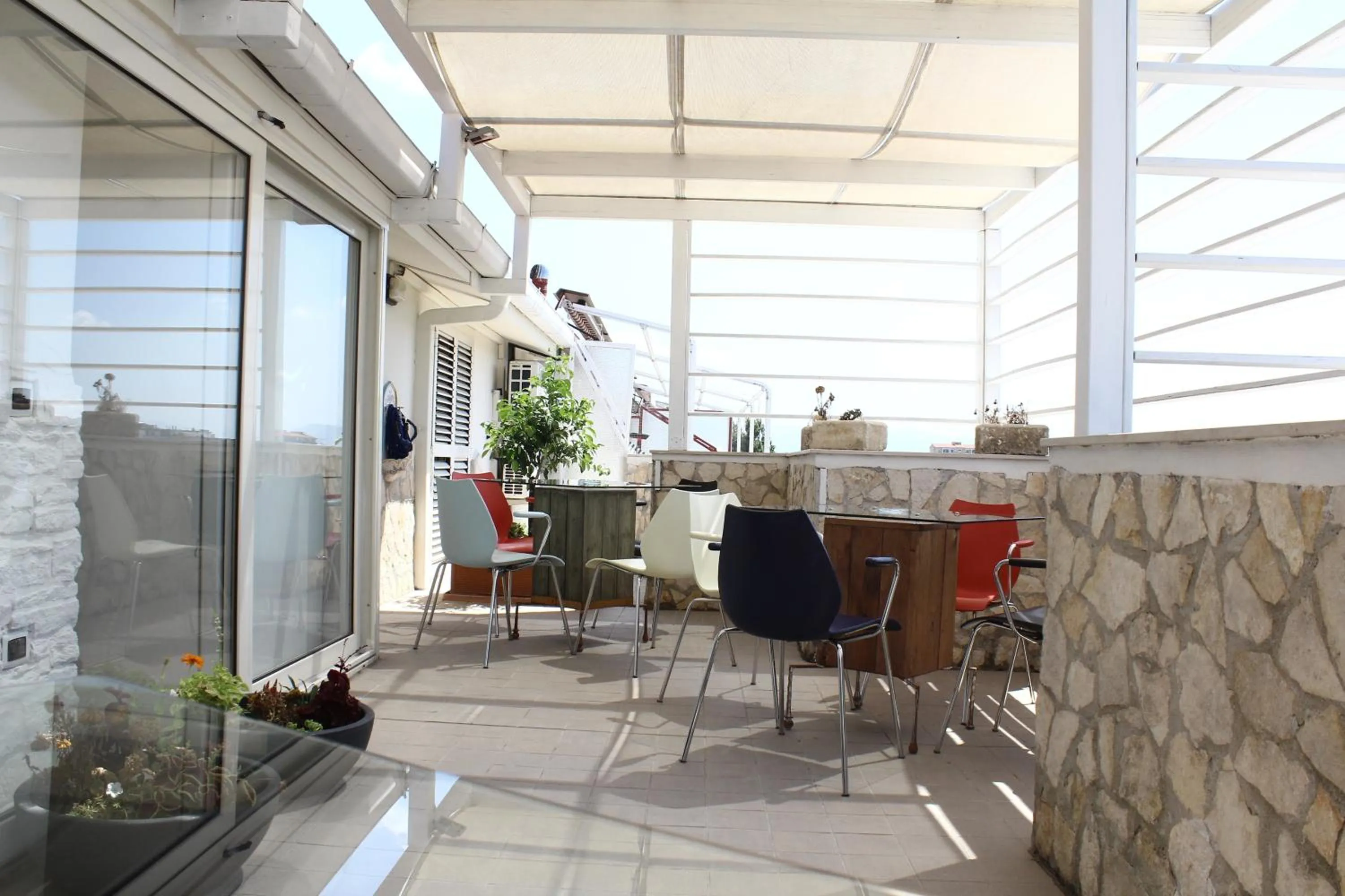 Balcony/Terrace in Attico Luxury B&B