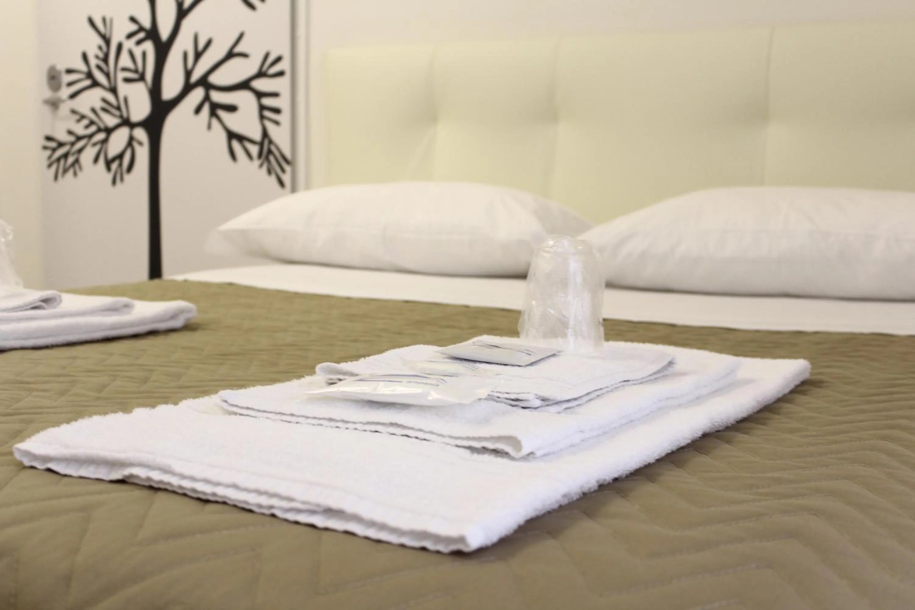 Decorative detail, Bed in Attico Luxury B&B