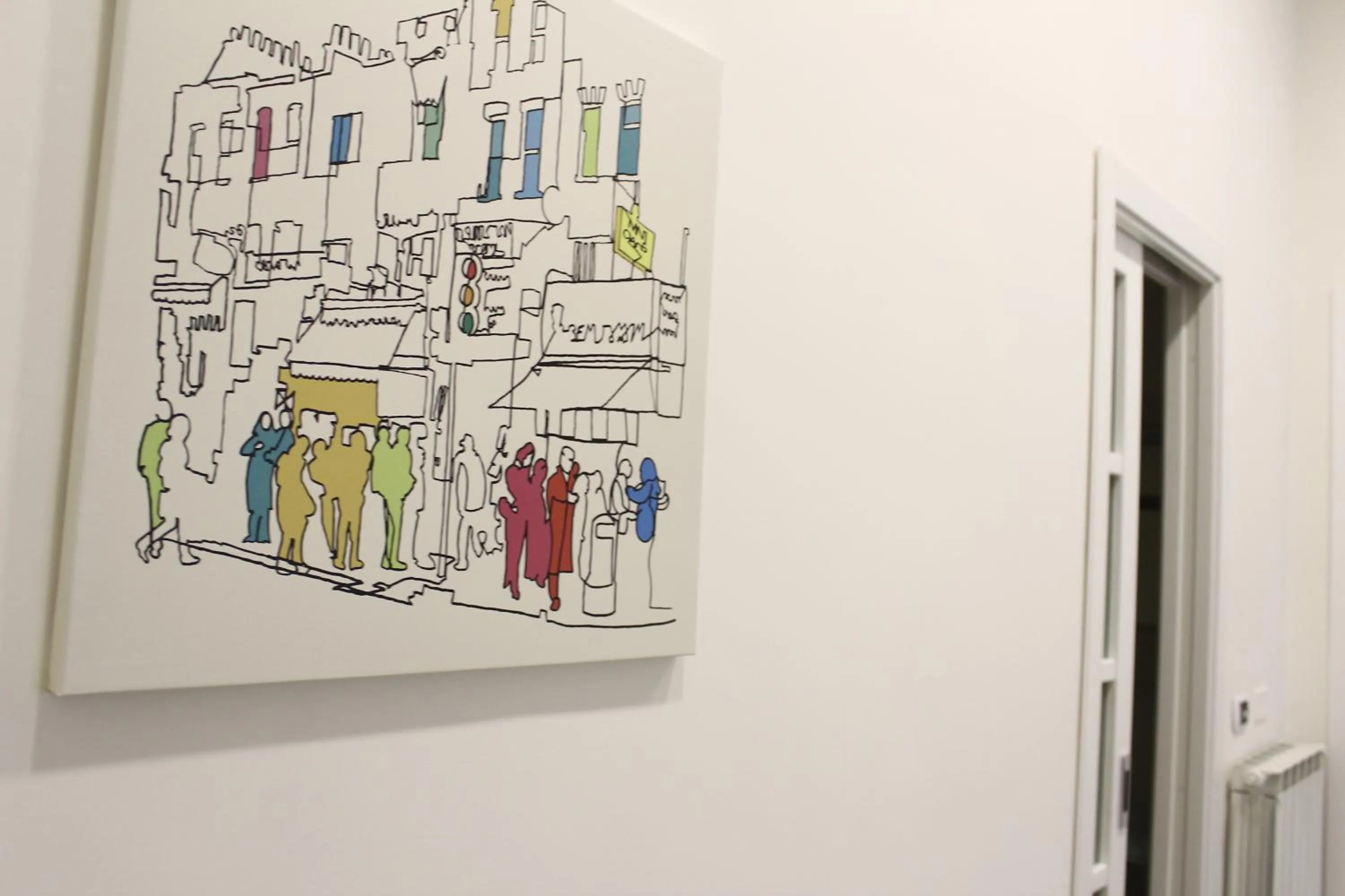 Decorative detail in Attico Luxury B&B