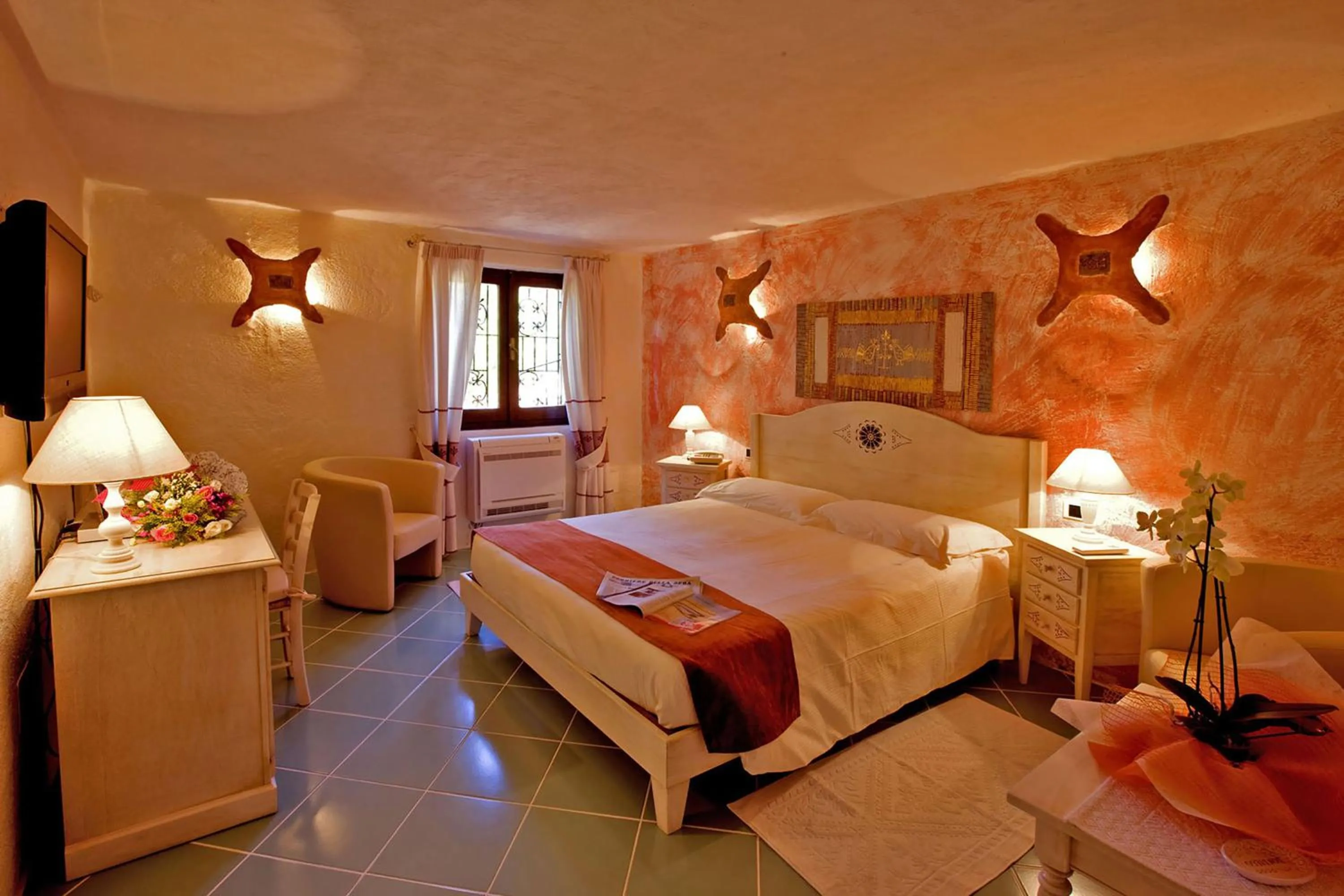 Bed in Hotel Don Diego