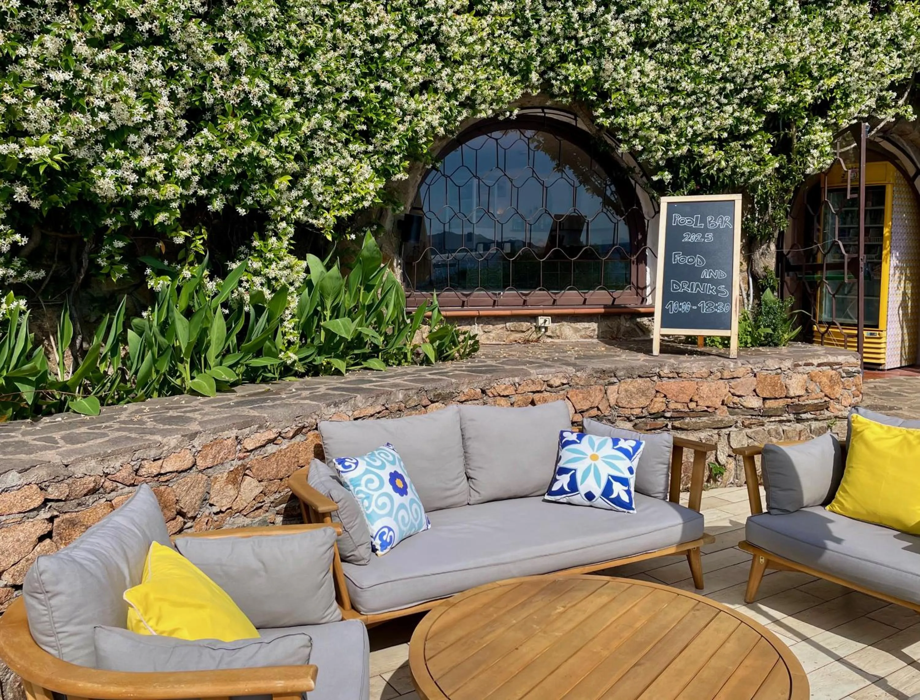 Patio in Hotel Don Diego