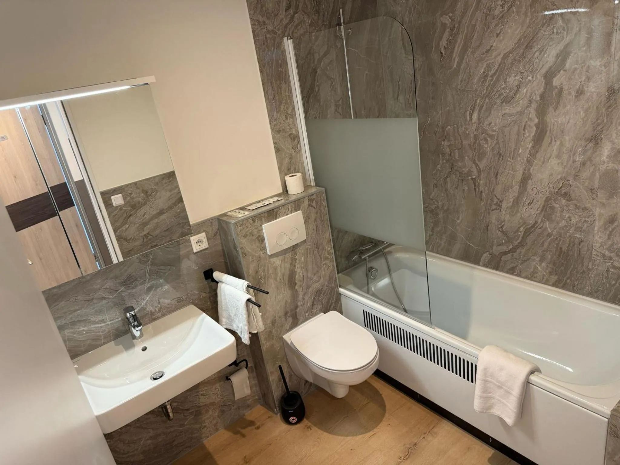 Toilet in Hotel Erlenstegen