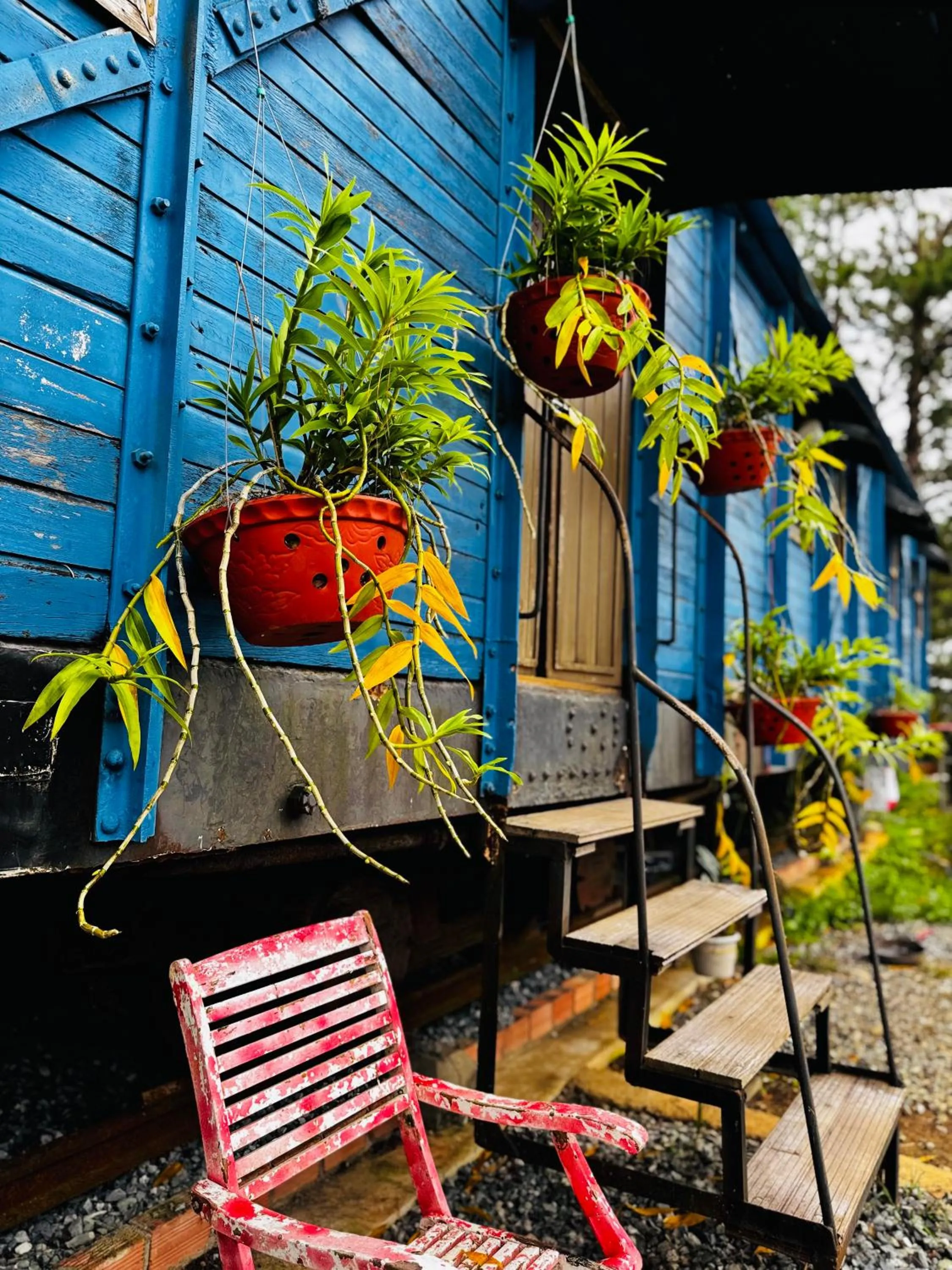 Property building in Dalat Train Village