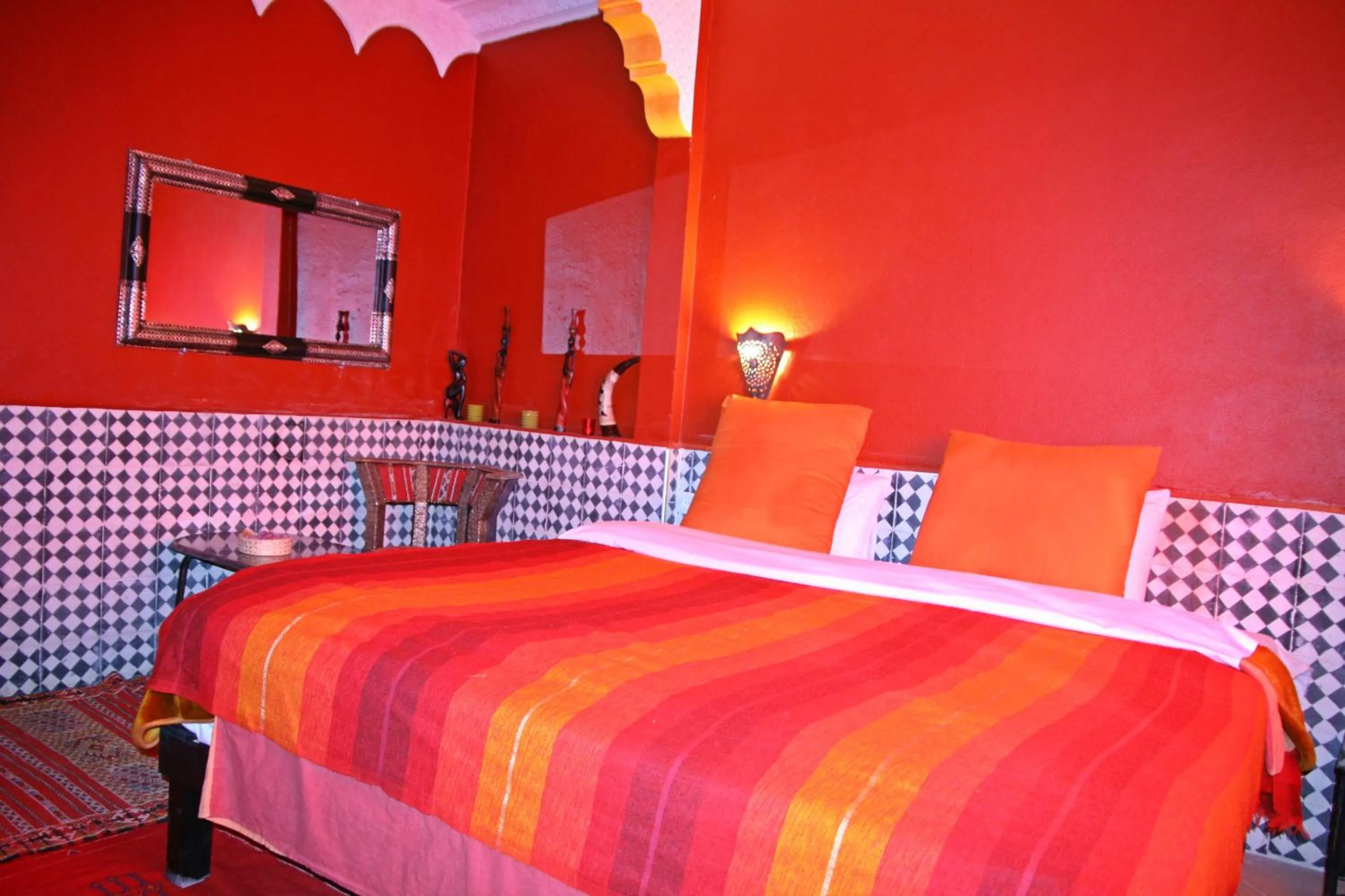 Garden view, Bed in Dar Ayour Todra Gorges