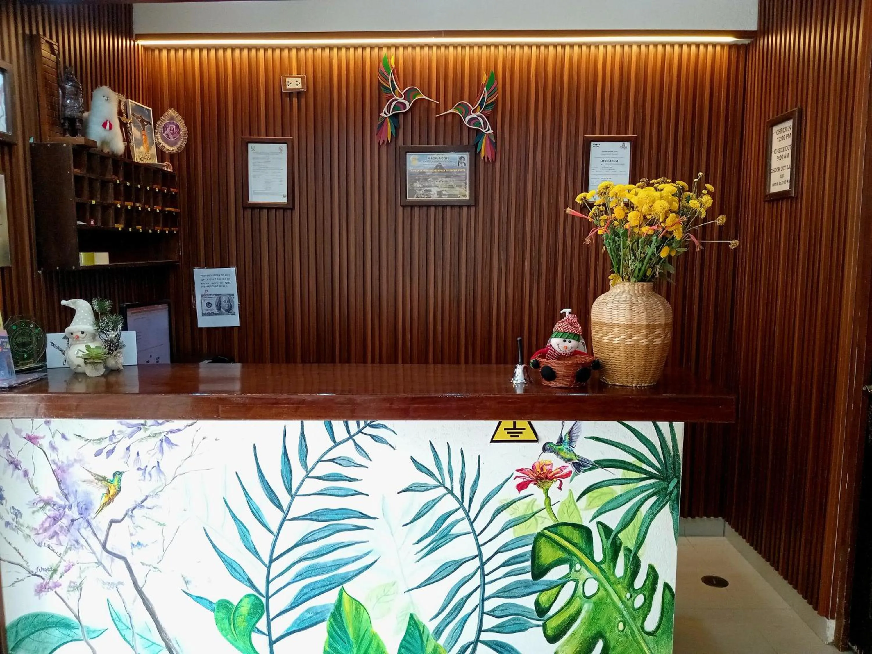 Lobby or reception in Susanna Inn MachuPicchu Hotel