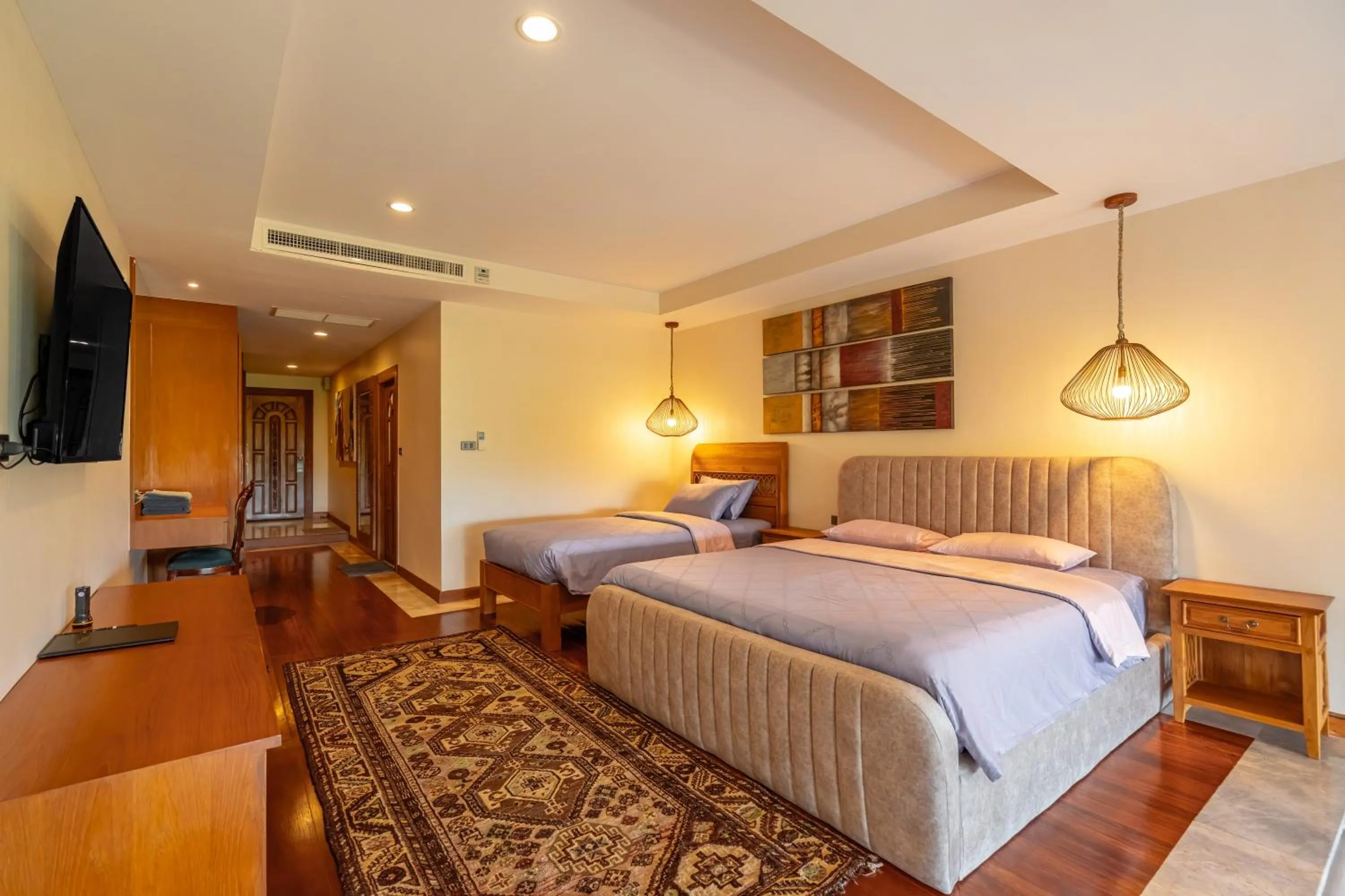 Photo of the whole room, Bed in Ocean Pearl Seaview Residence