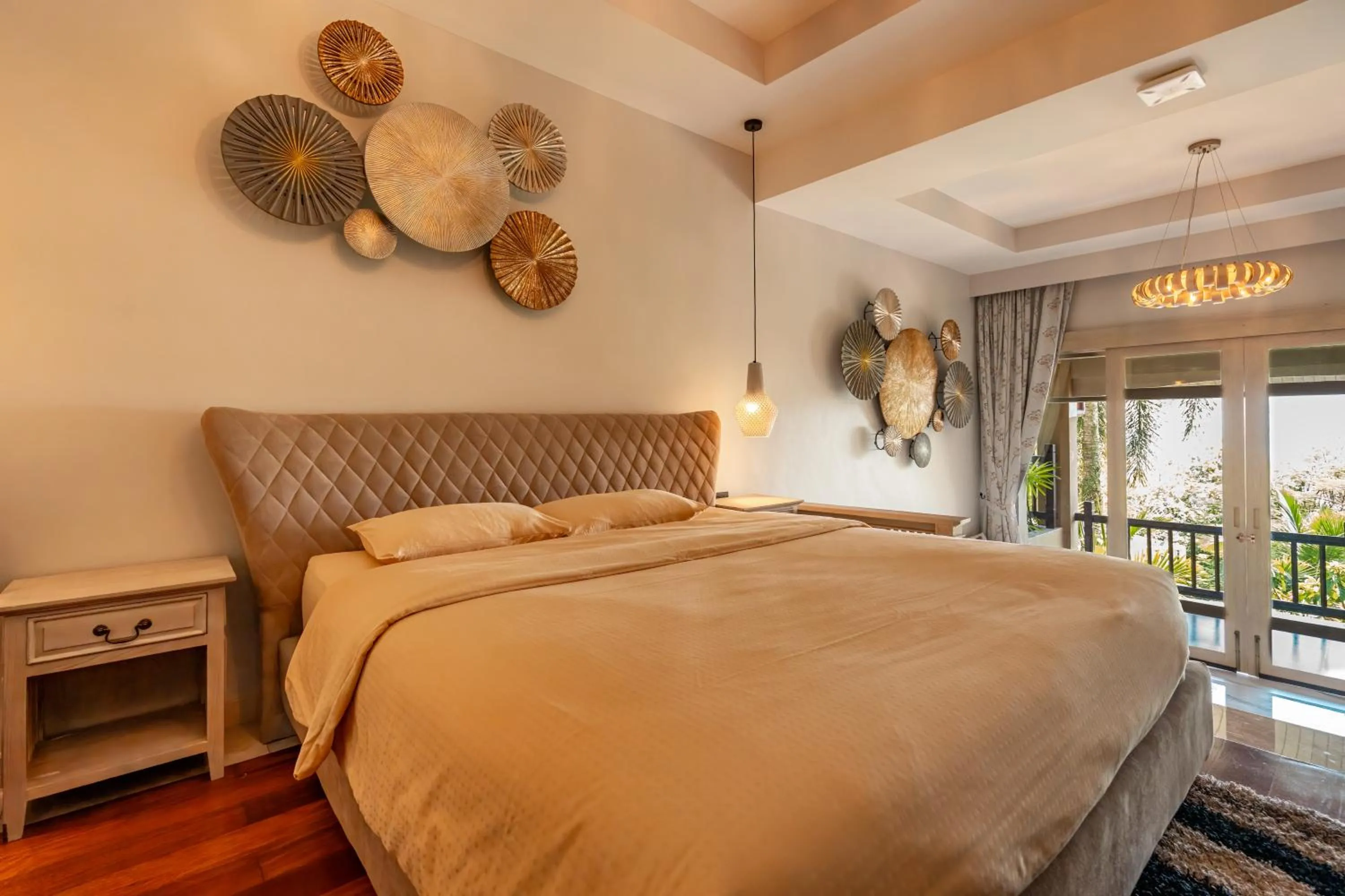 Bed in Ocean Pearl Seaview Residence