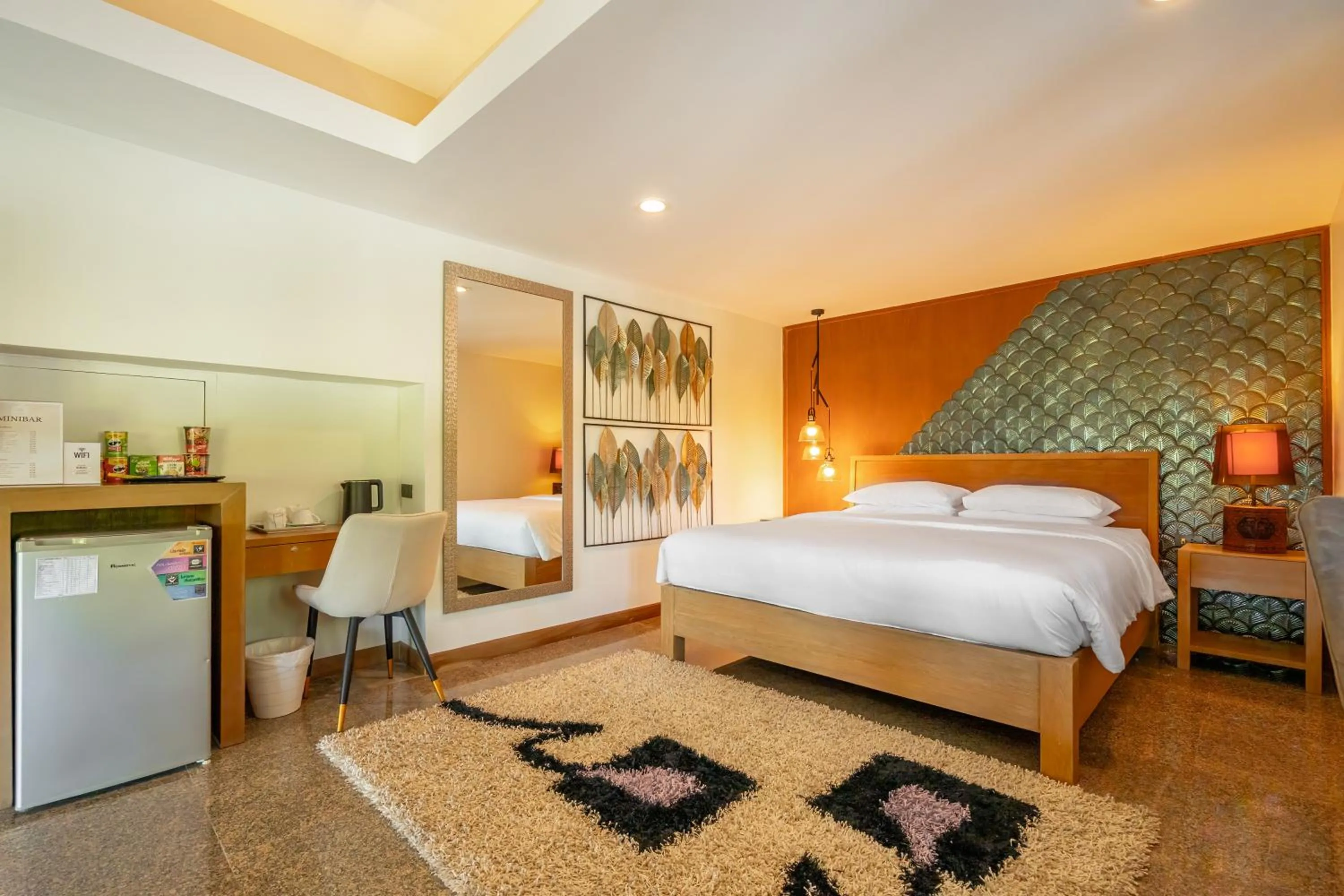 Bed in Ocean Pearl Seaview Residence