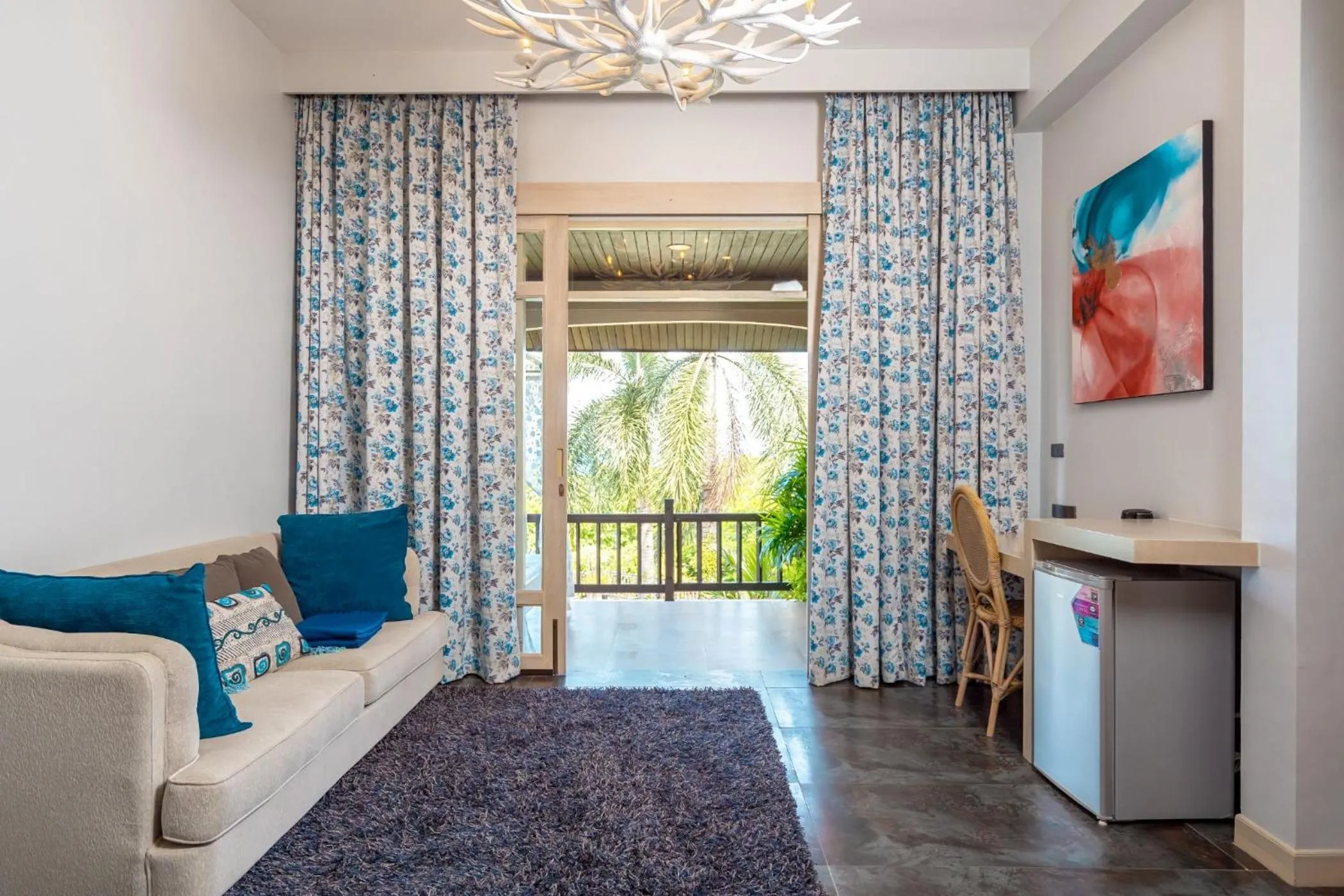 Living room in Ocean Pearl Seaview Residence