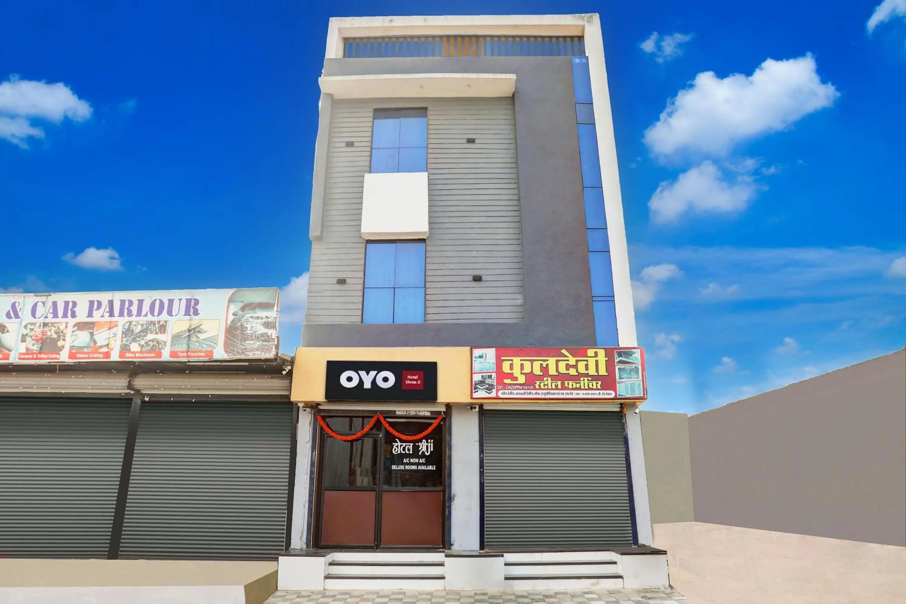 Facade/entrance in SPOT ON Hotel Shree Ji