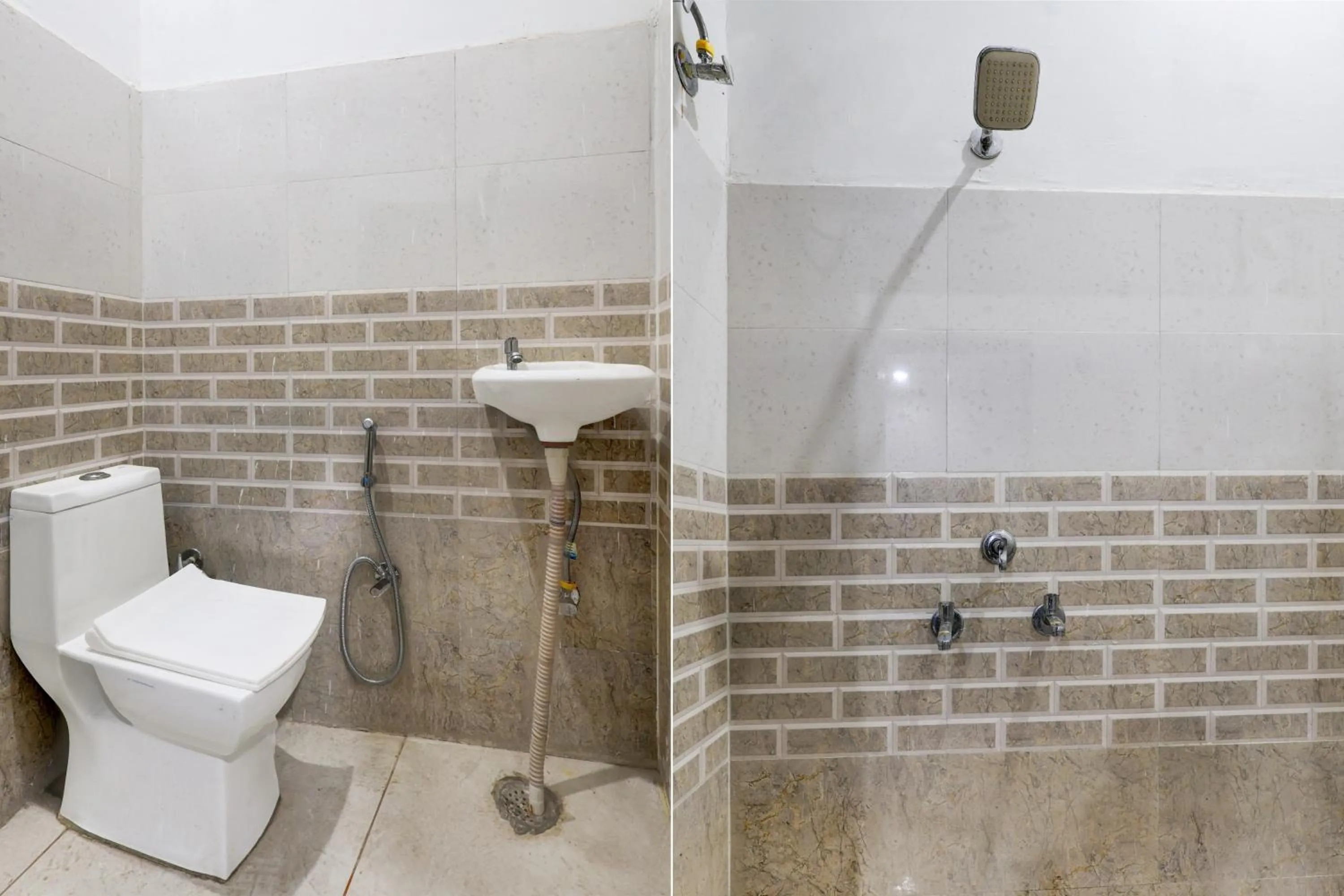 Bathroom in Super Hotel O Ambedkar Chowk Rewari formerly Hotel Shree