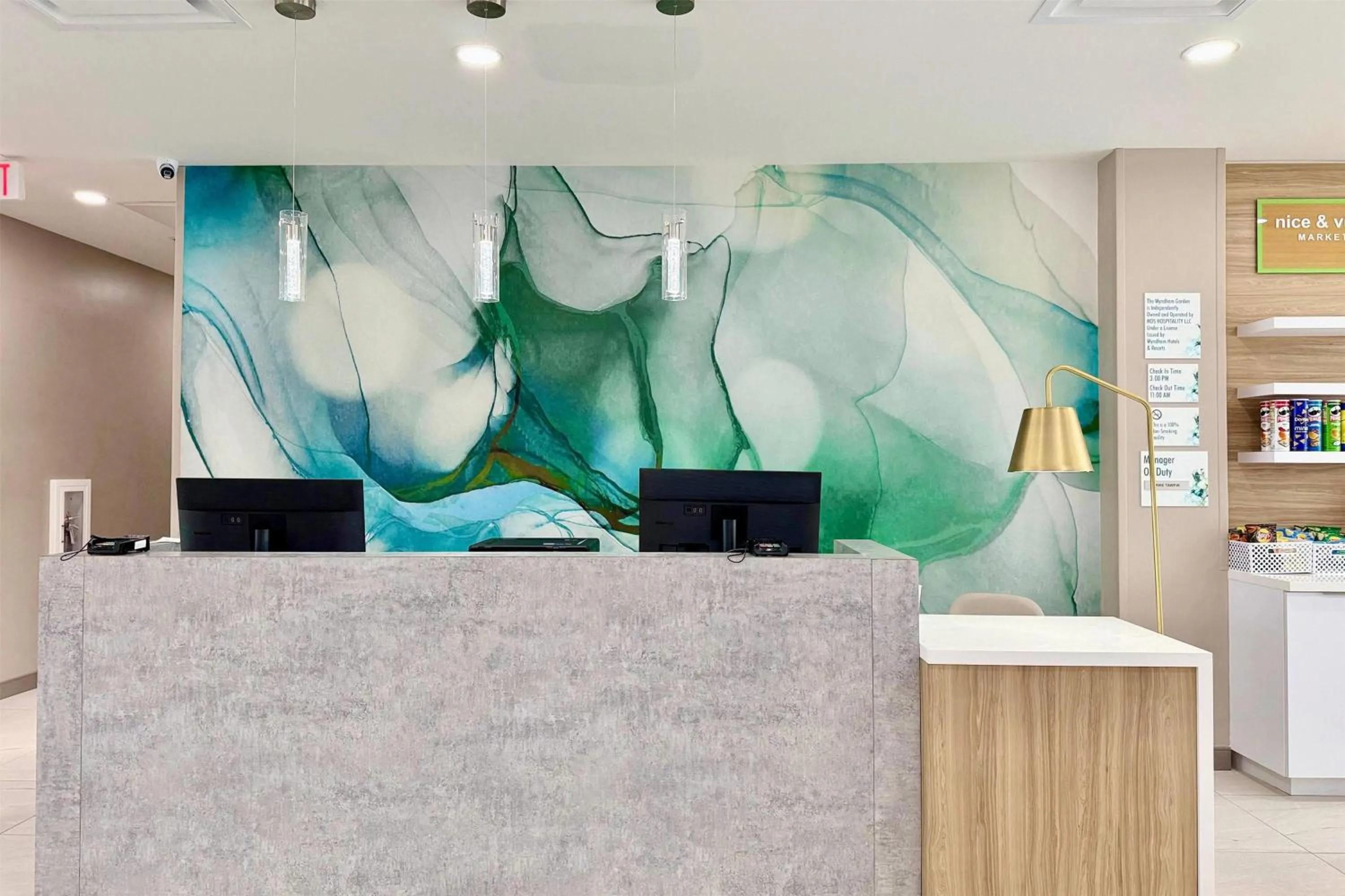 Lobby or reception in Wyndham Garden Tampa Fairgrounds/Casino