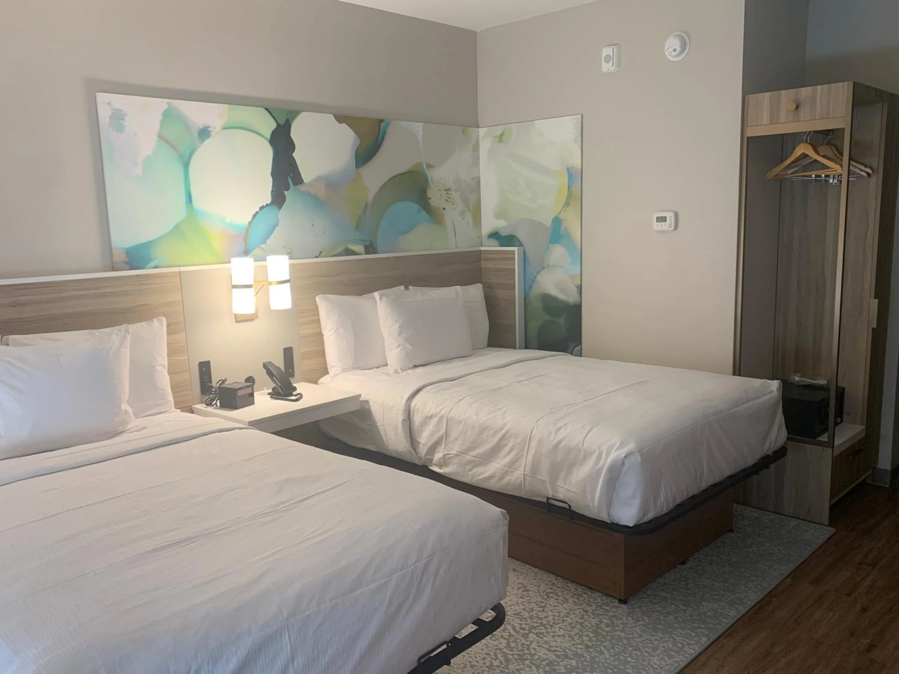 Bed in Wyndham Garden Tampa Fairgrounds/Casino