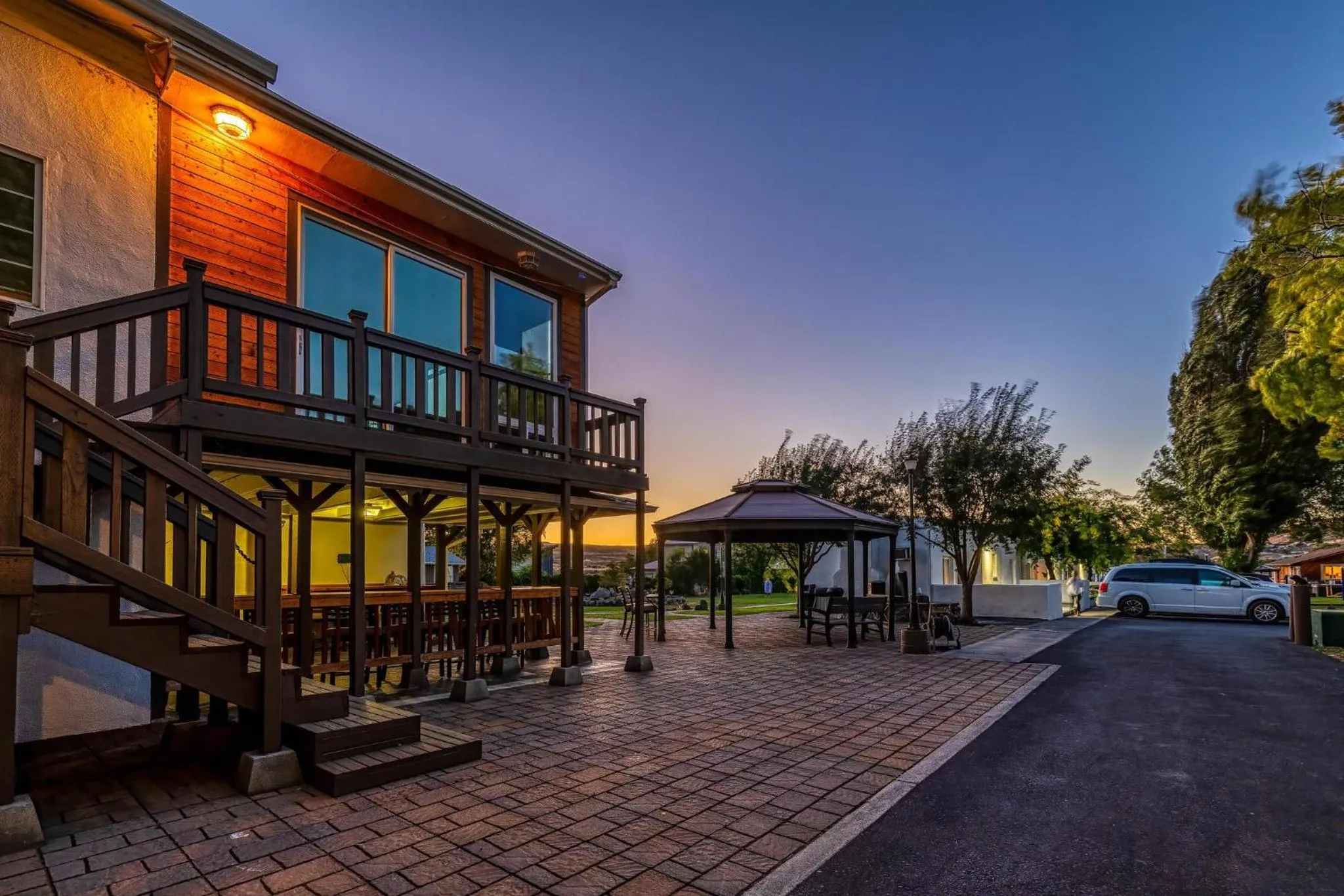 Property building in Soap Lake Natural Spa & Resort