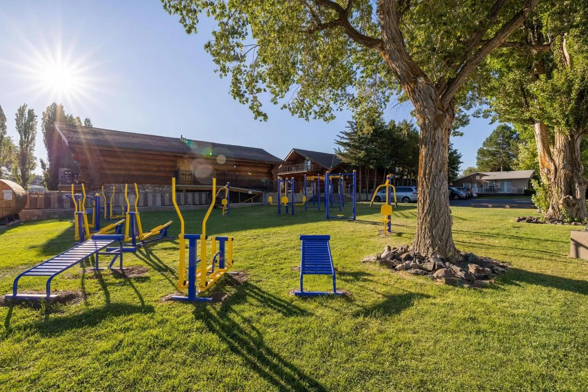 Fitness centre/facilities in Soap Lake Natural Spa & Resort