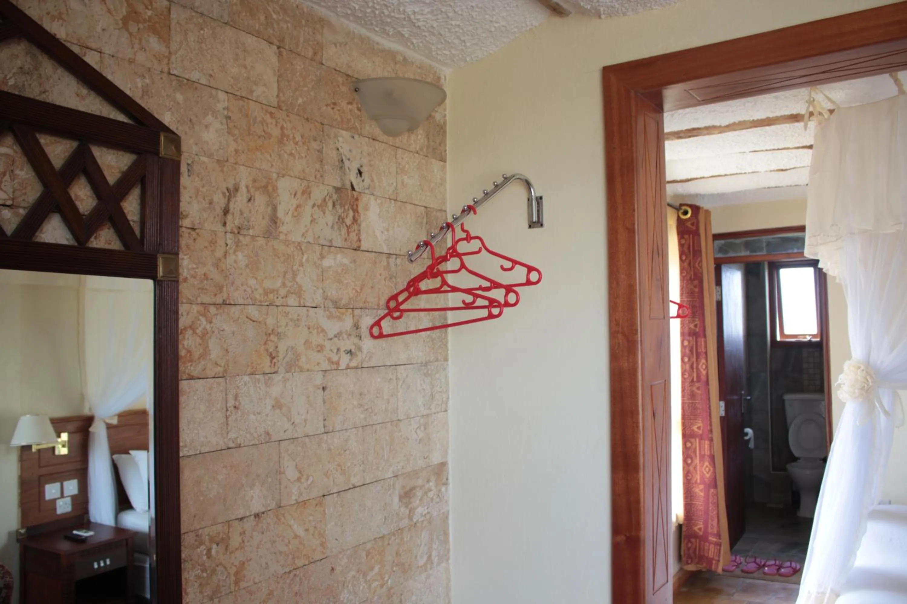 Bedroom in Afrika Lodges