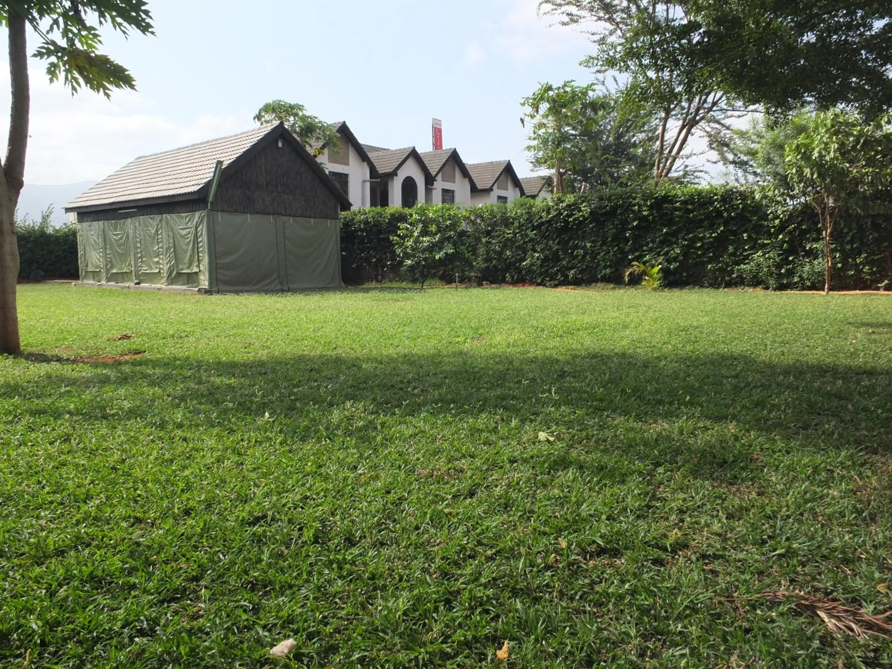 Garden in Afrika Lodges