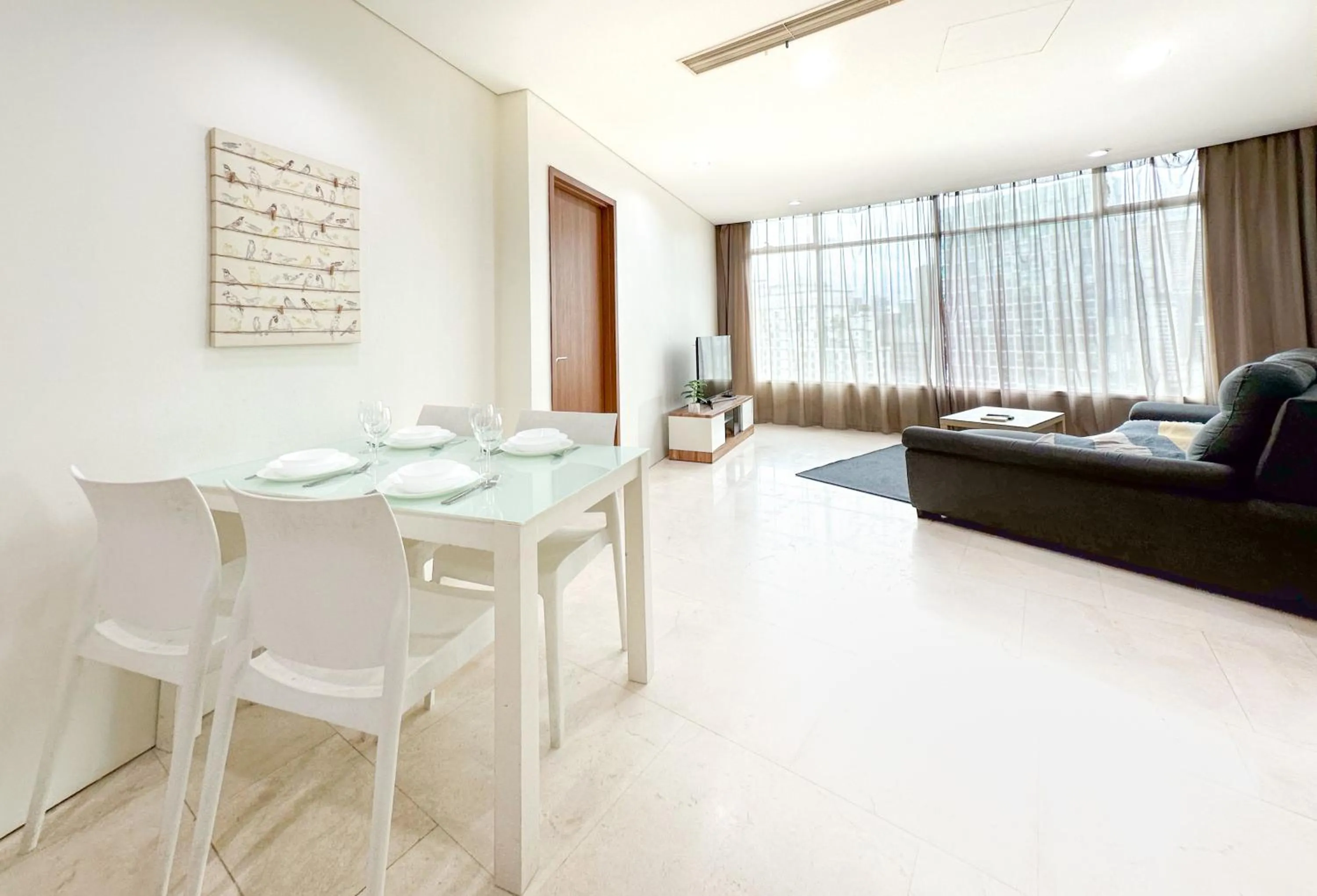 Living room in Vortex KLCC Vibes