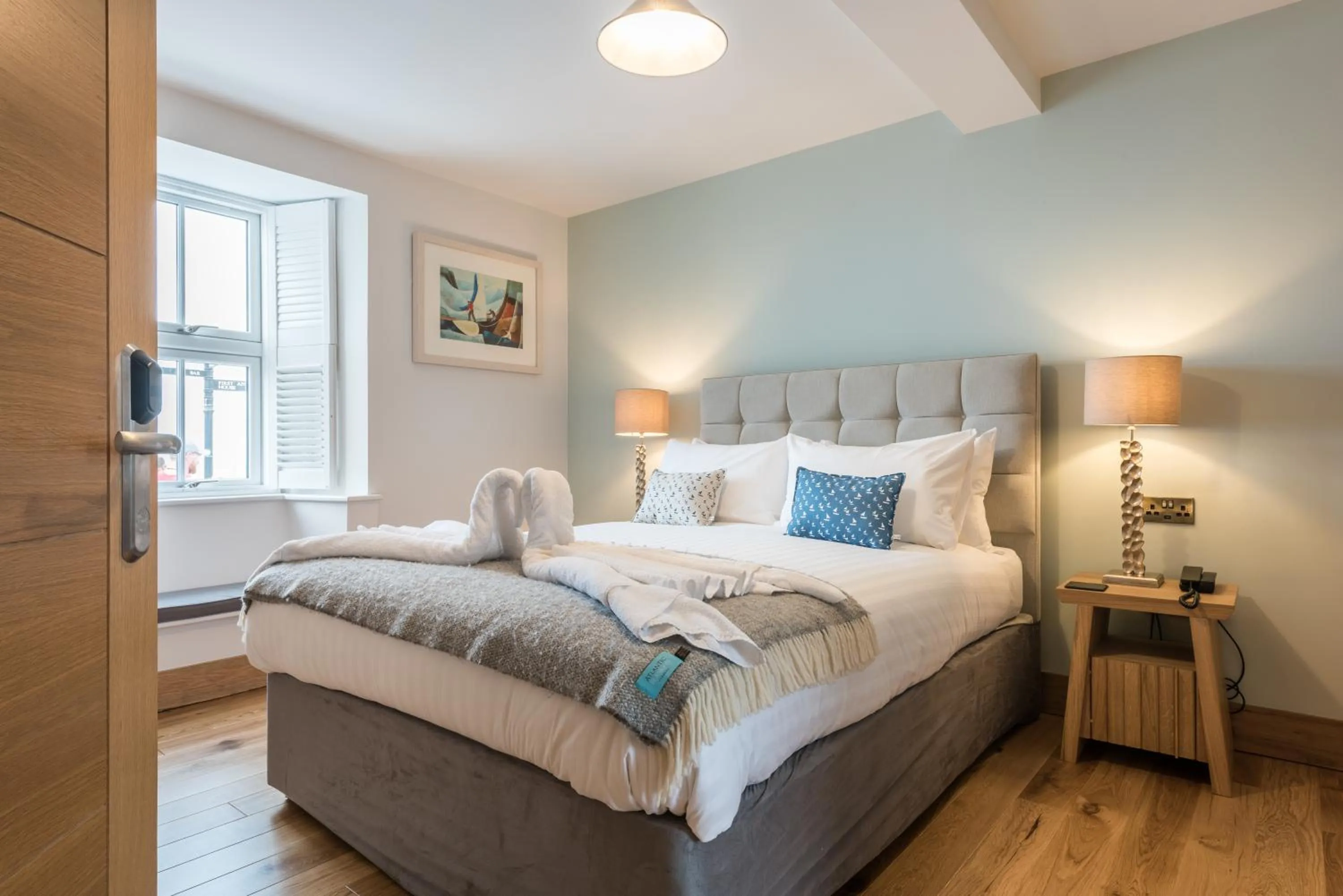 Bed in The Land's End Hotel