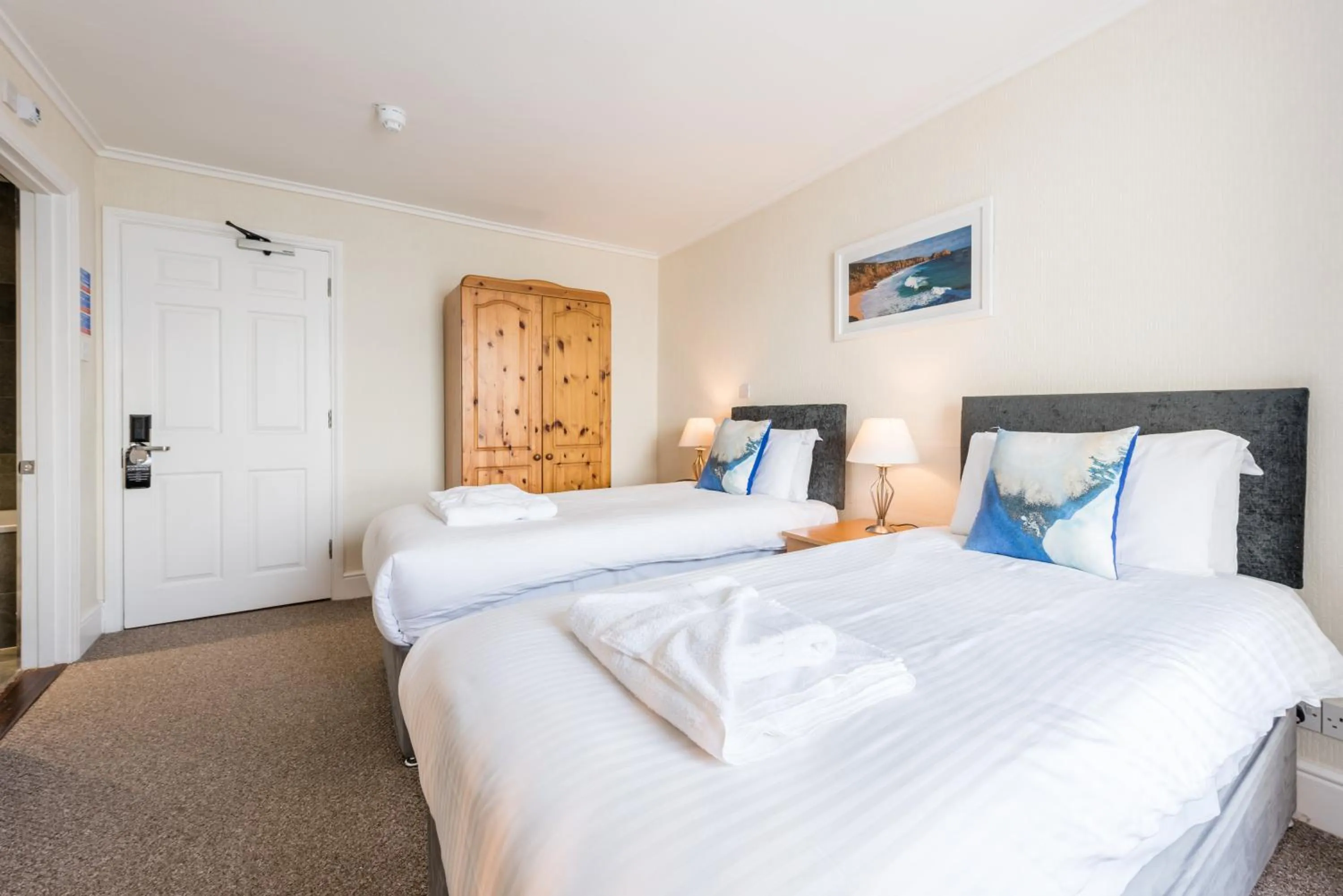 Bed in The Land's End Hotel