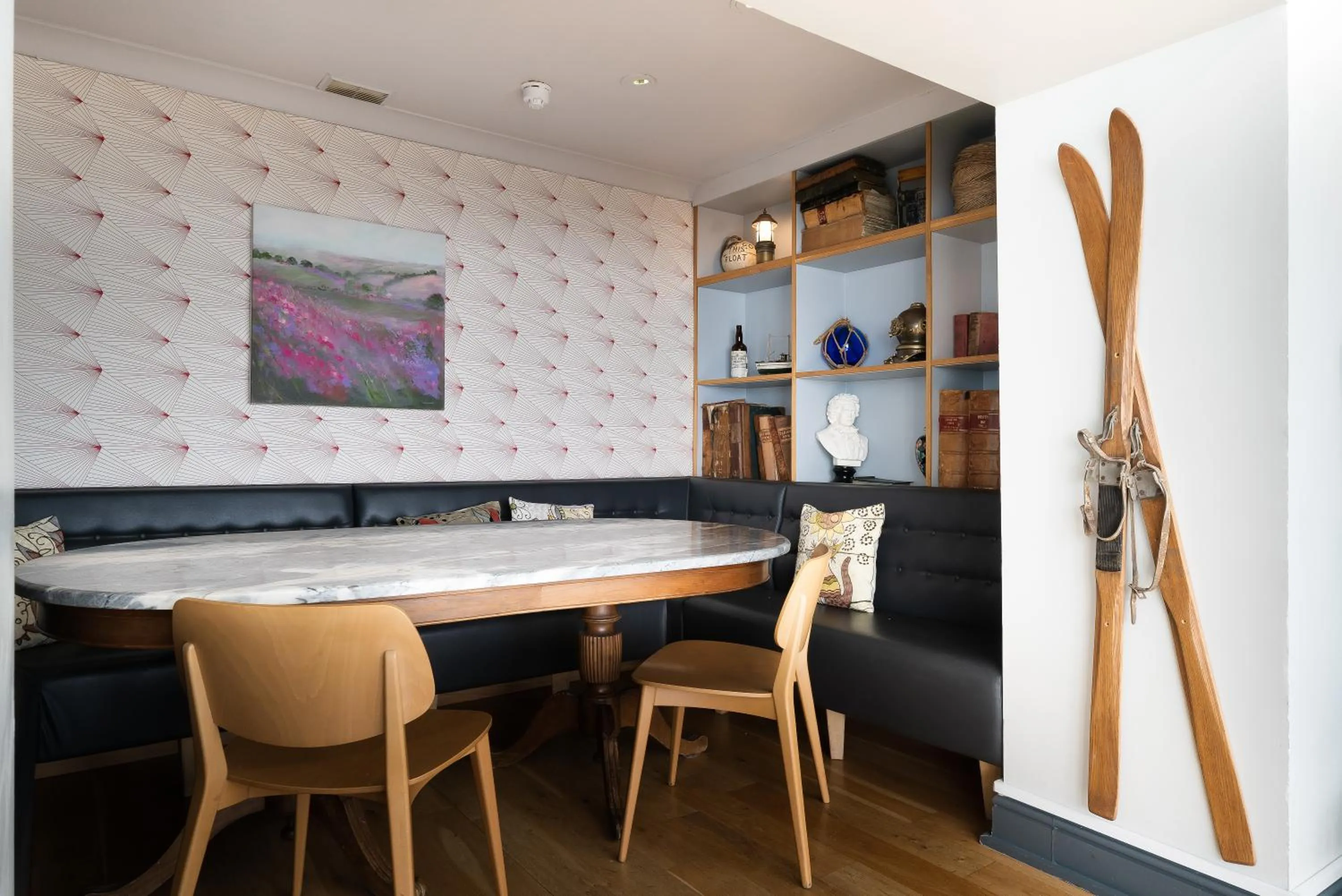 Dining area in The Land's End Hotel