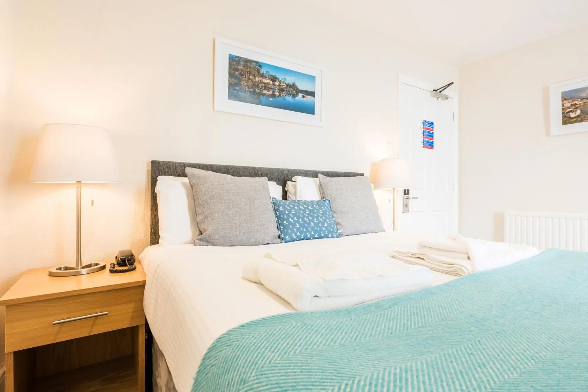 Bed in The Land's End Hotel