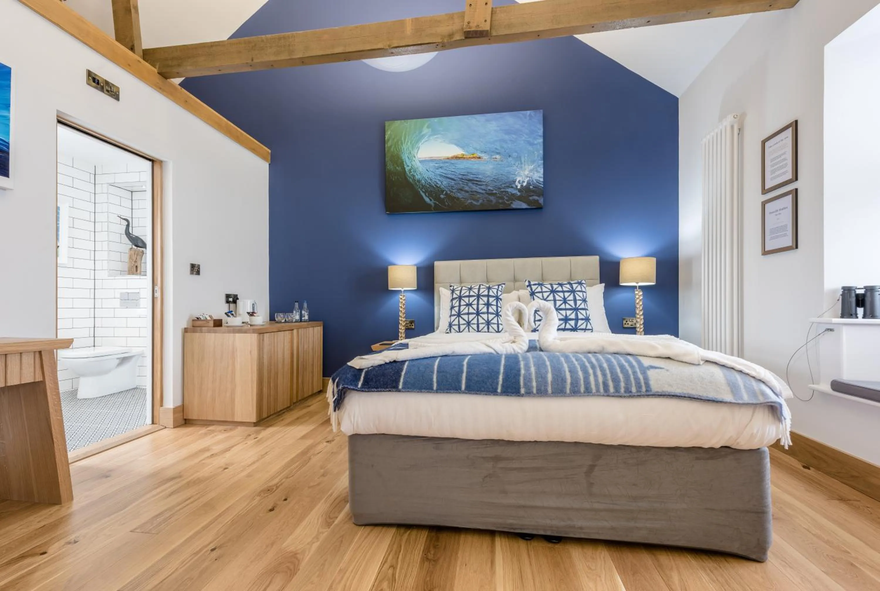 Bed in The Land's End Hotel