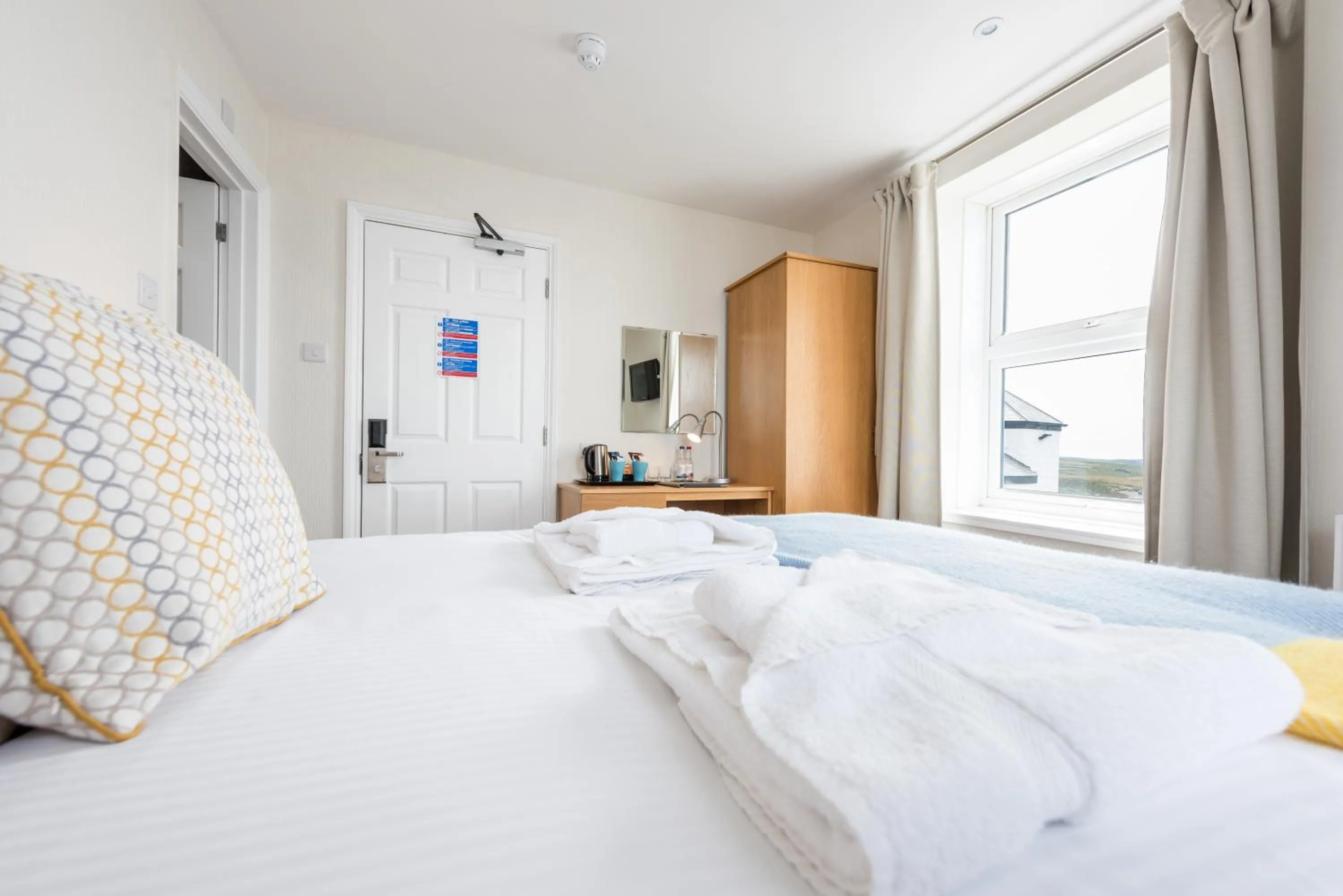 Bed in The Land's End Hotel