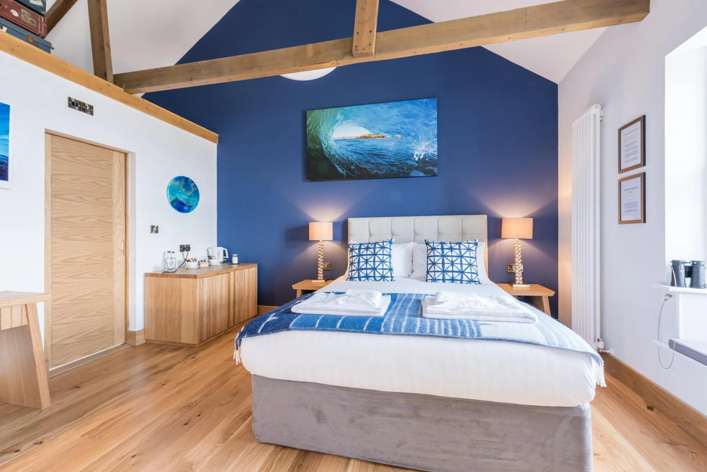 Bed in The Land's End Hotel