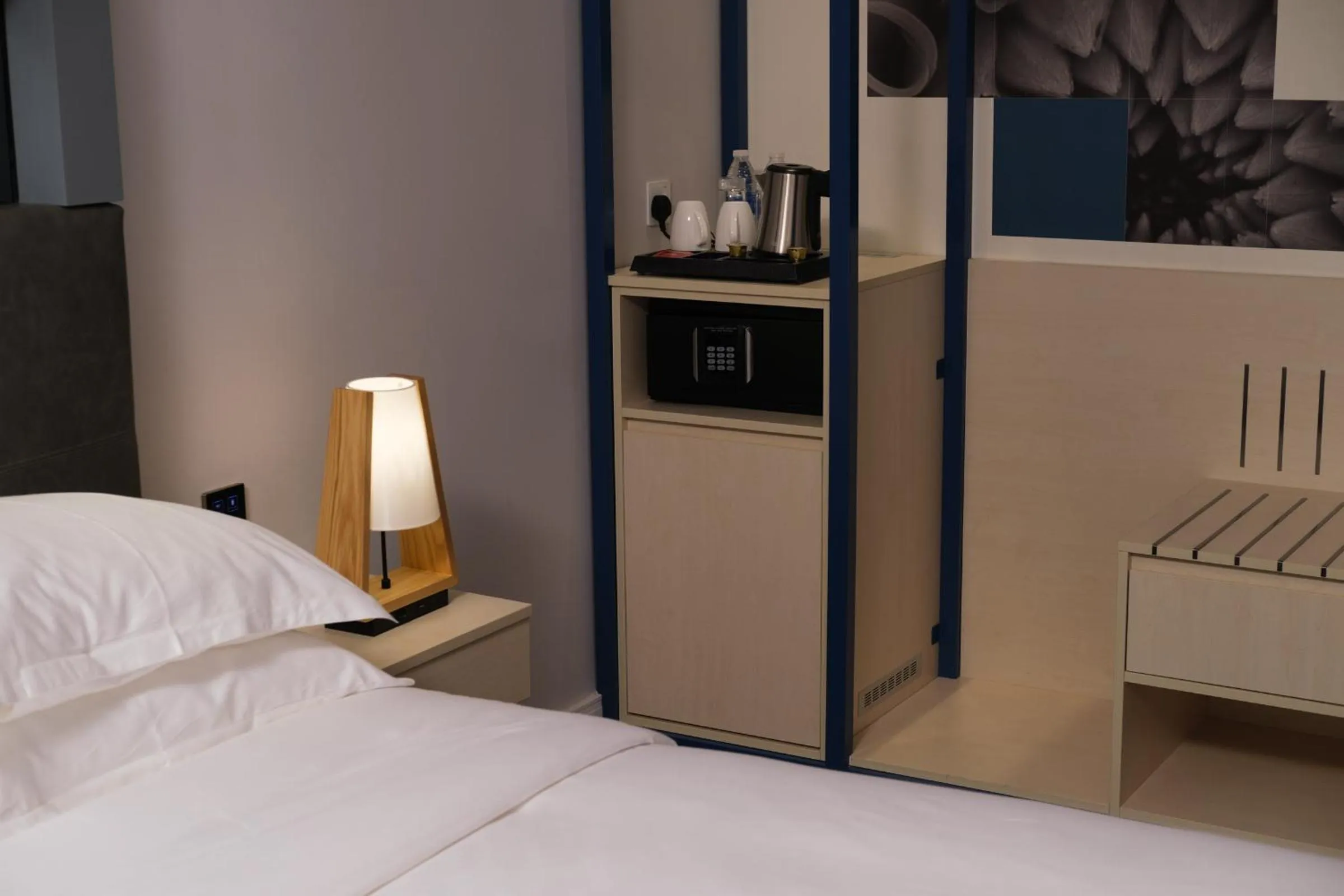 Bed in Studio M Muscat