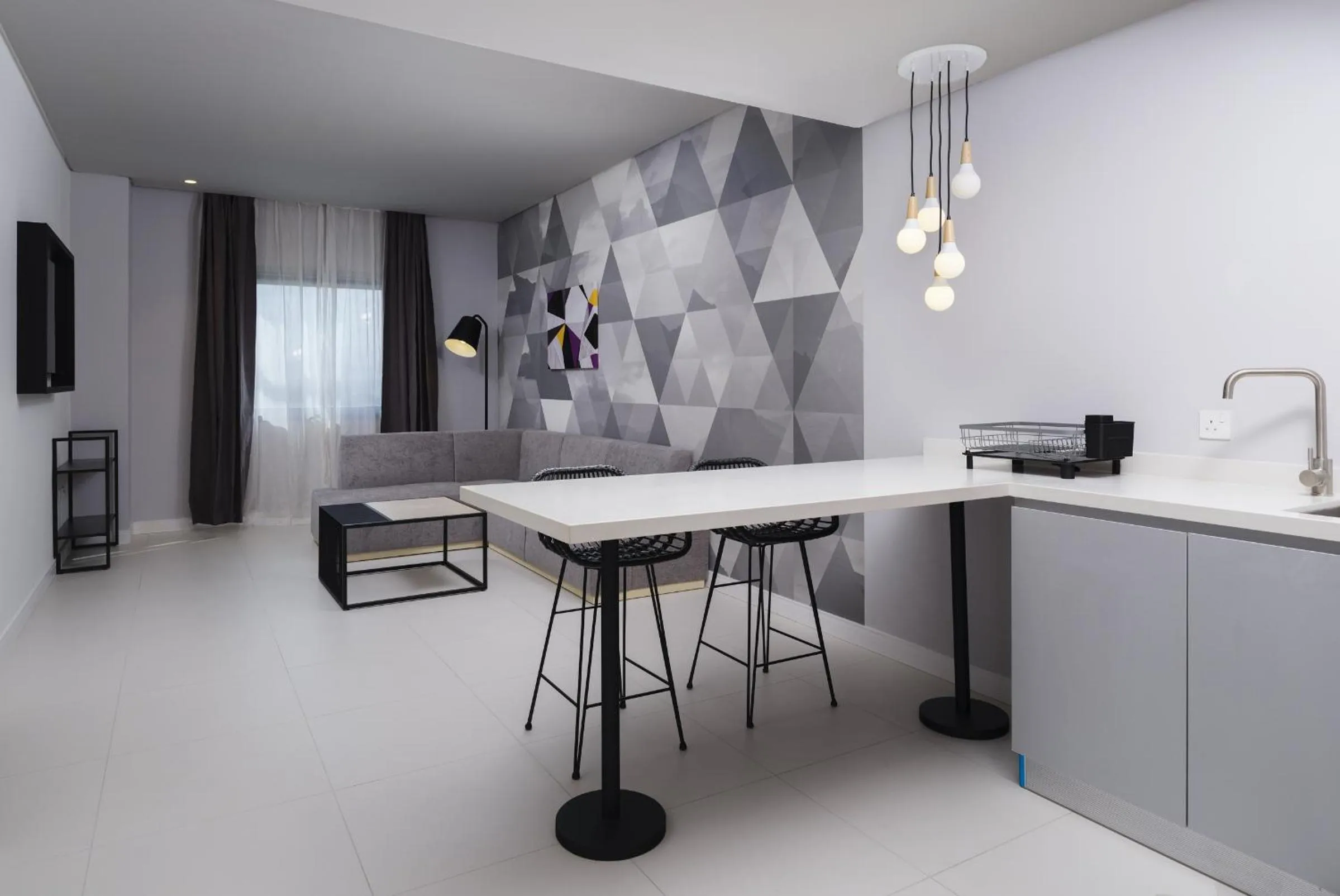 Living room in Studio M Muscat