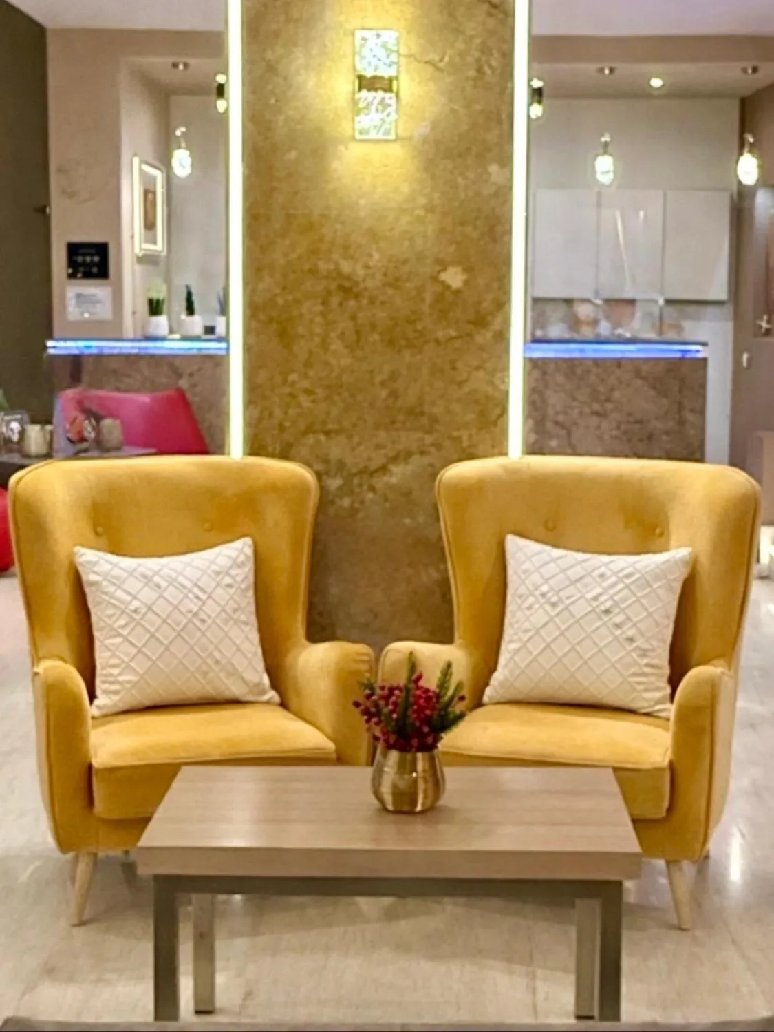 Living room in Nidimos Hotel