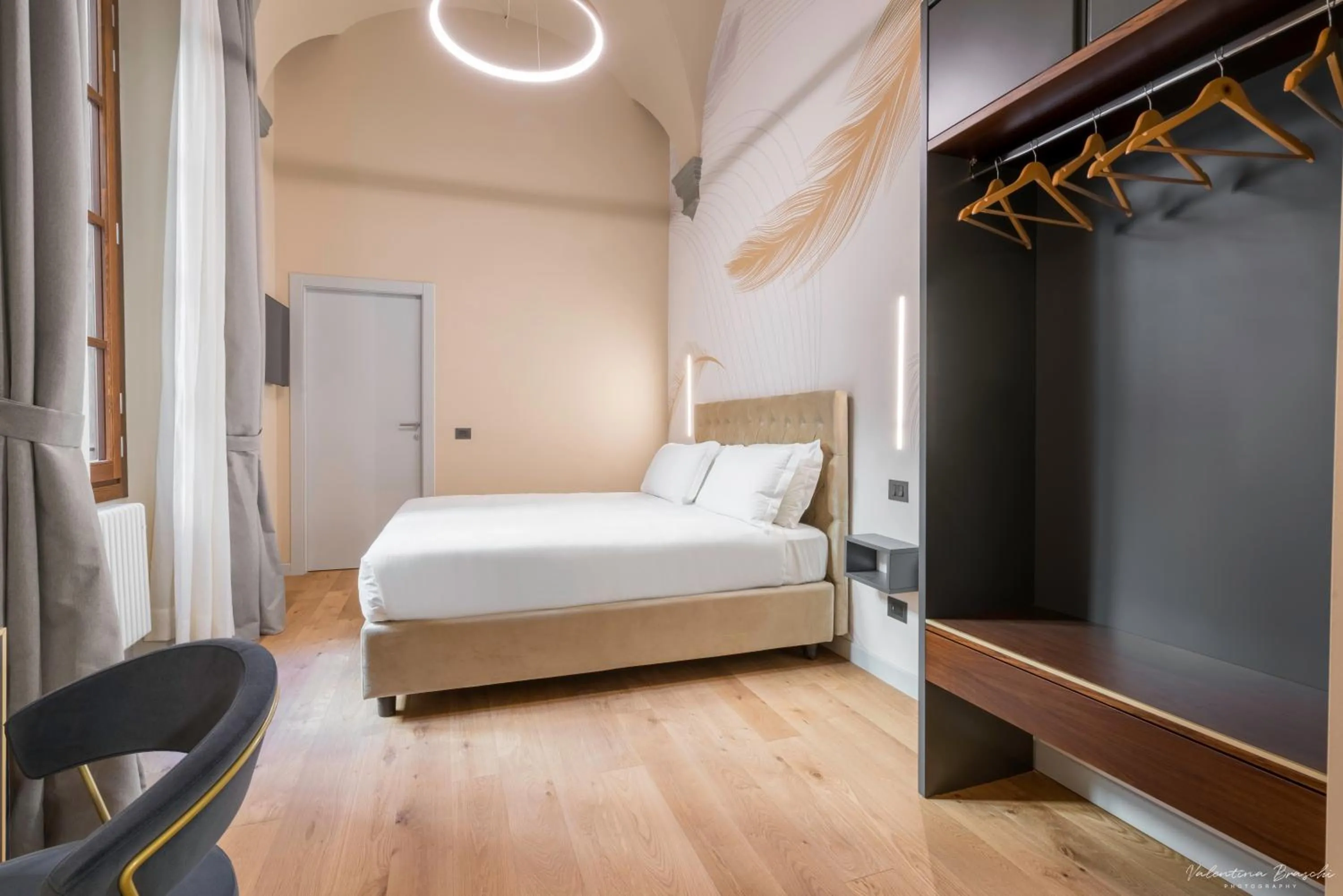Bed in Hotel Adamas