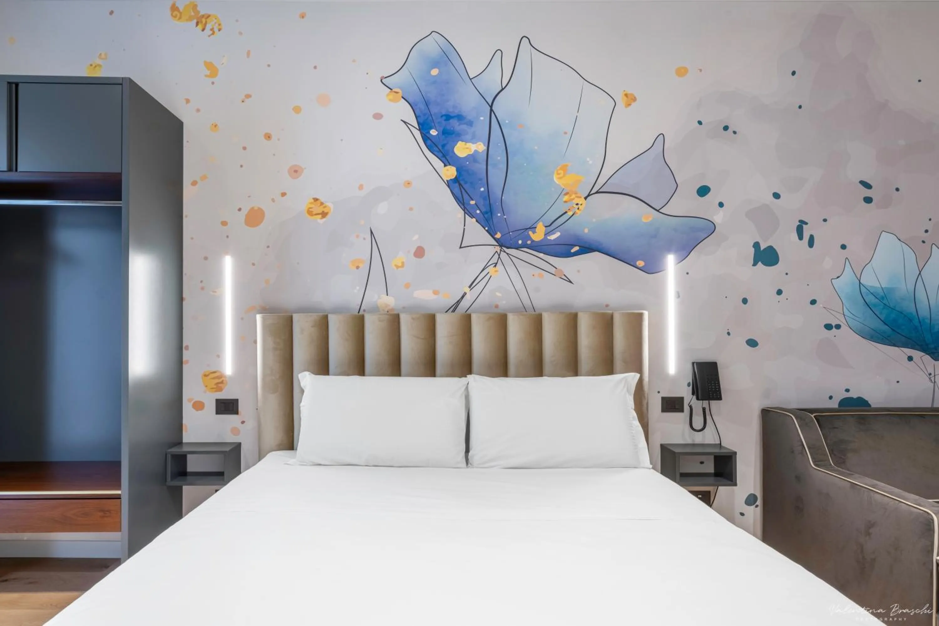 Bedroom, Bed in Hotel Adamas